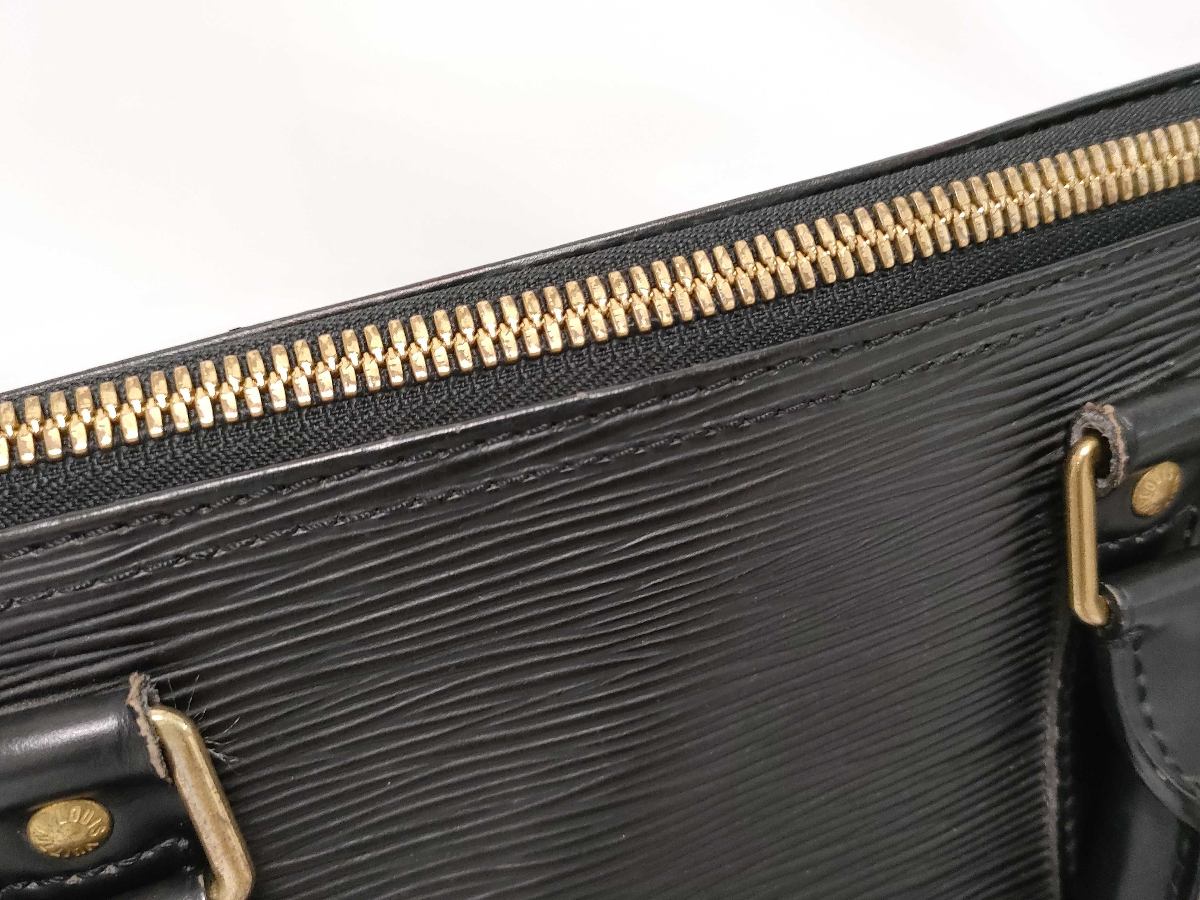 Epi Keepall 50 M42962 SP0051 Black Boston Bag — view 3