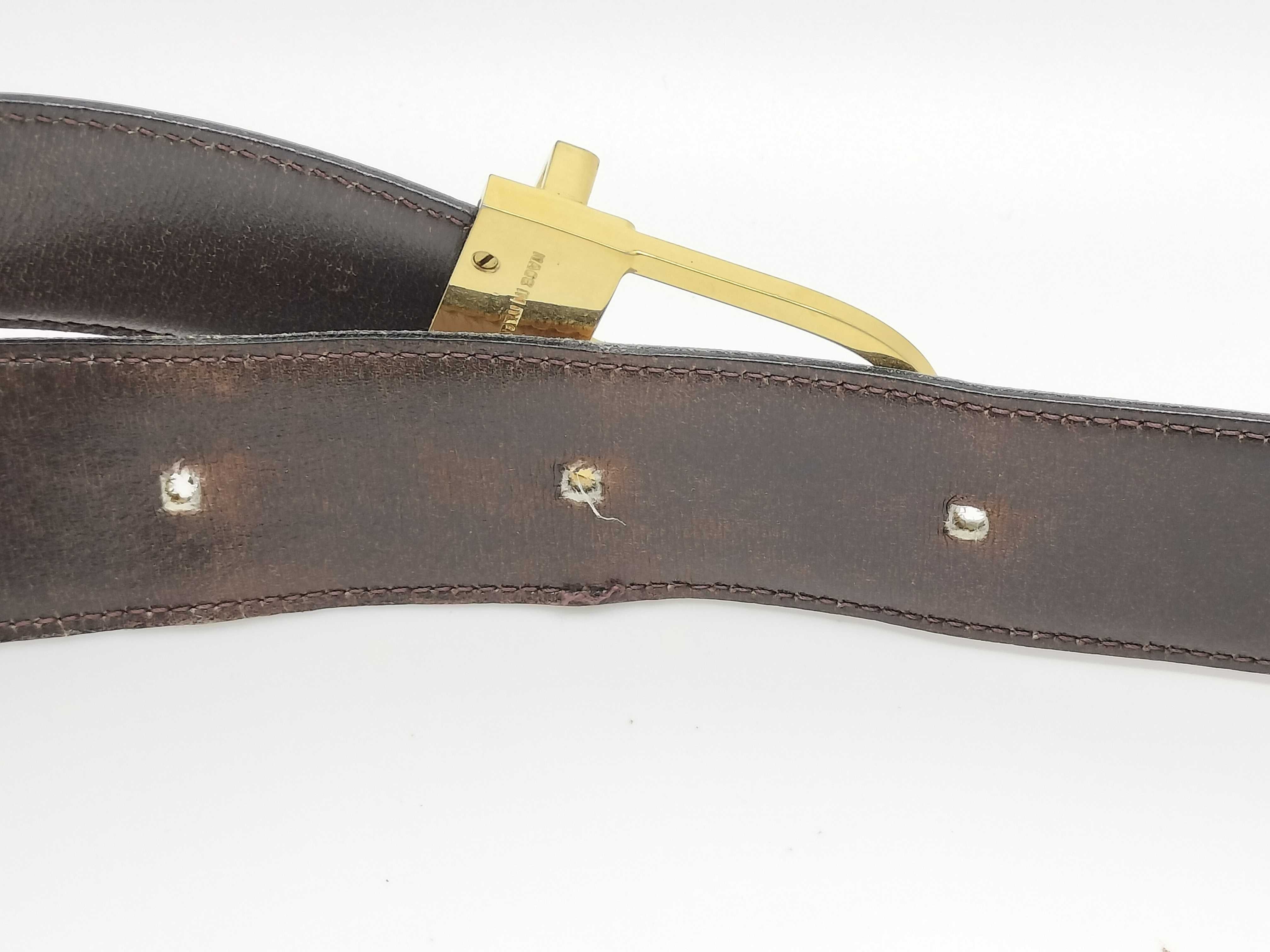 Leather Brown Belt — view 3