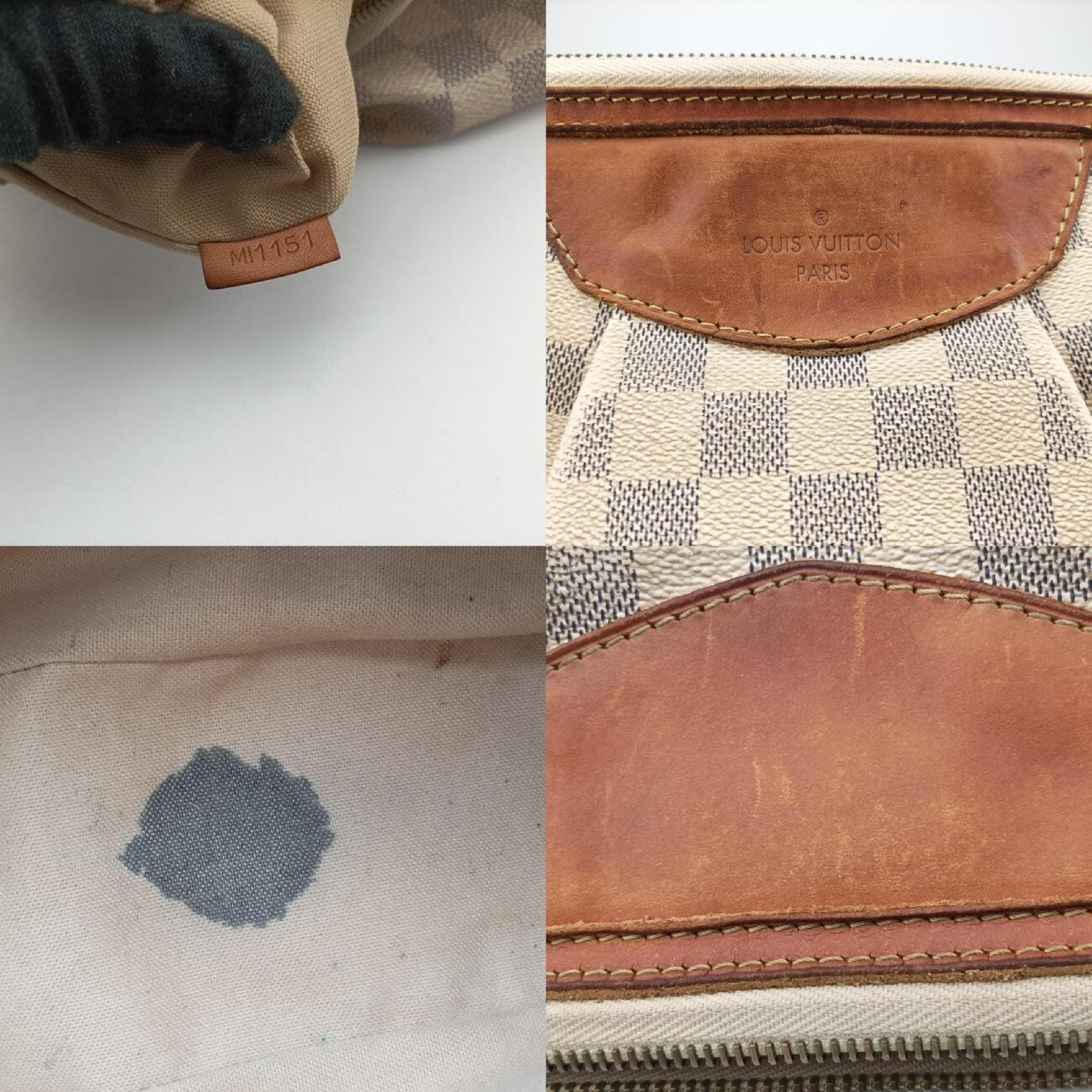 Siracusa PM Azur Damier Canvas N41113 MI1151 Shoulder Bag — view 8