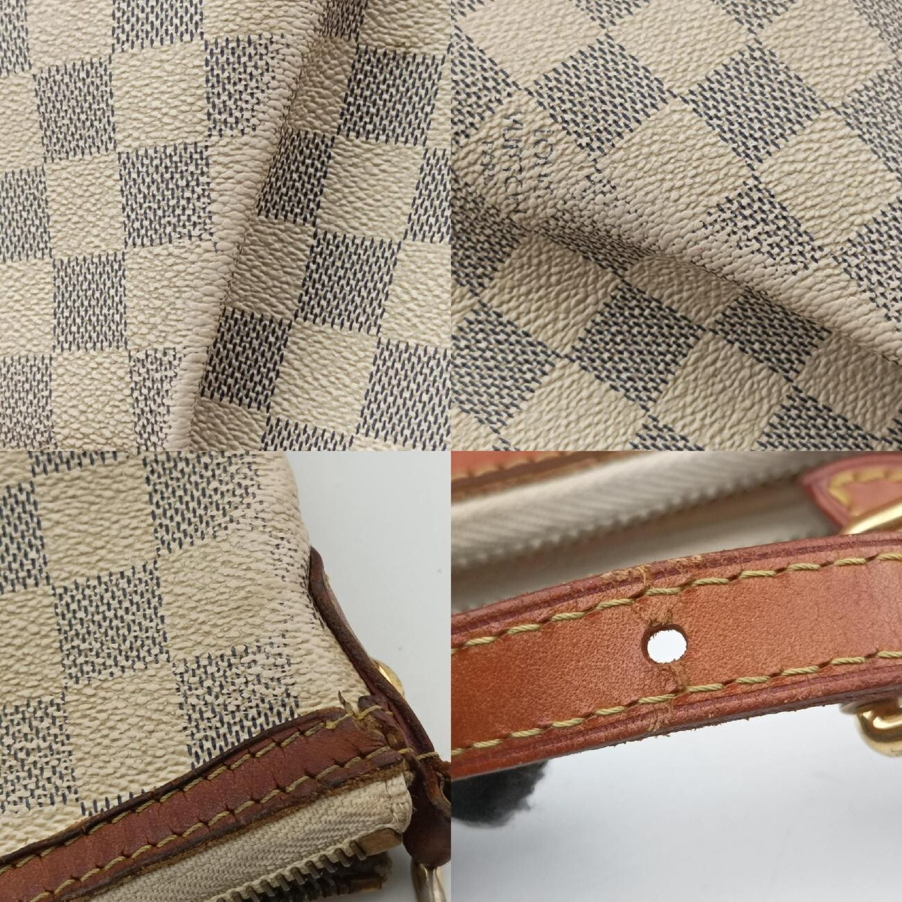 Siracusa PM Azur Damier Canvas N41113 MI1151 Shoulder Bag — view 10