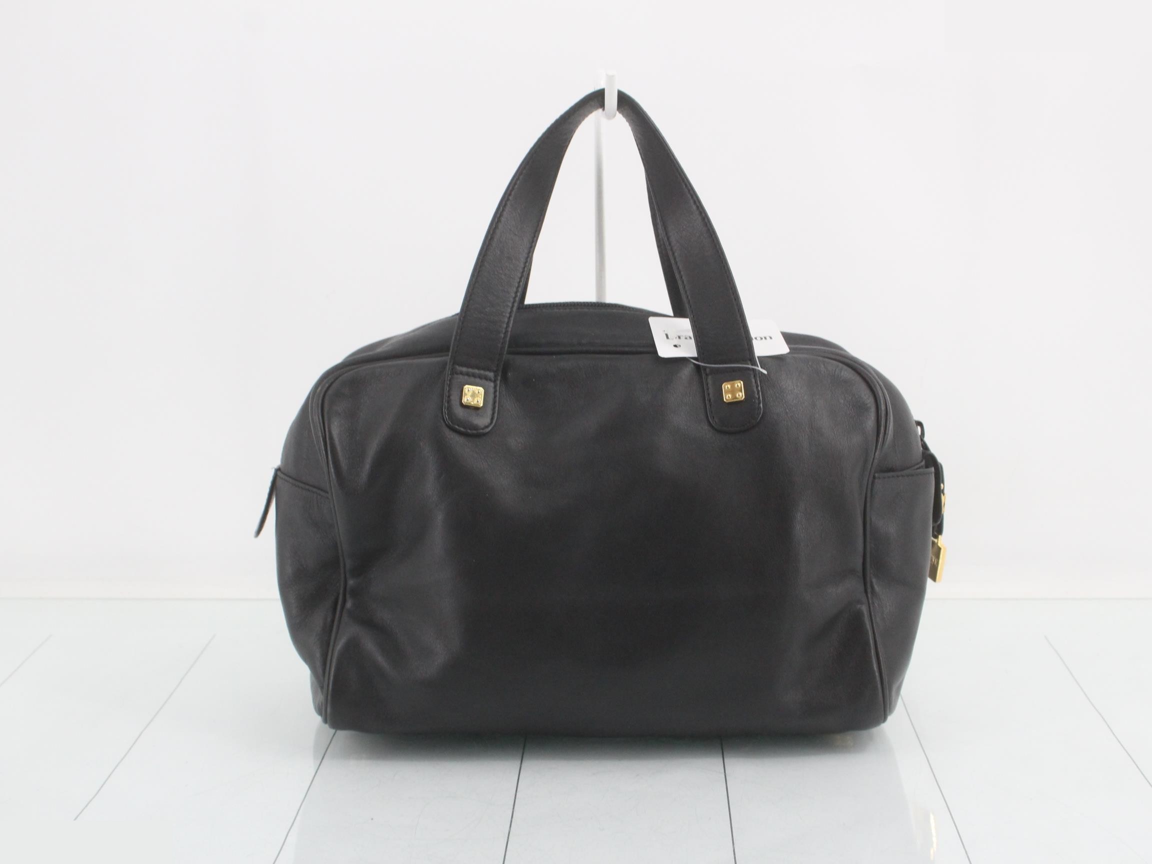 Amazona 28 Handbag Black Leather Anagram — view 2