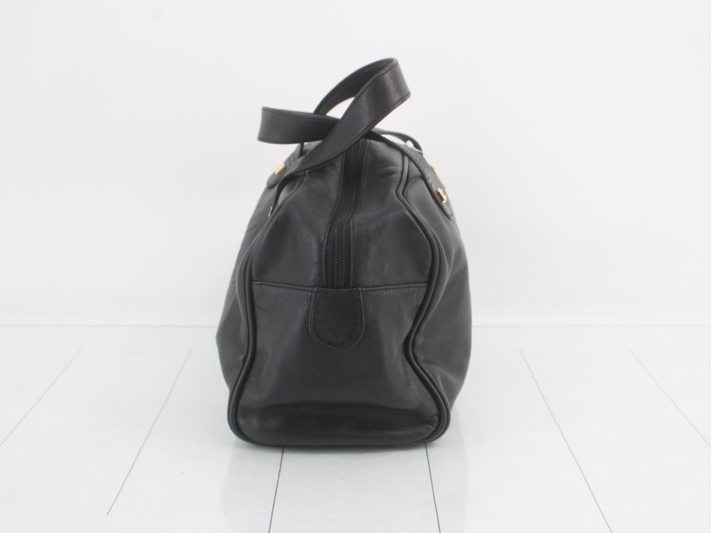 Amazona 28 Handbag Black Leather Anagram — view 3