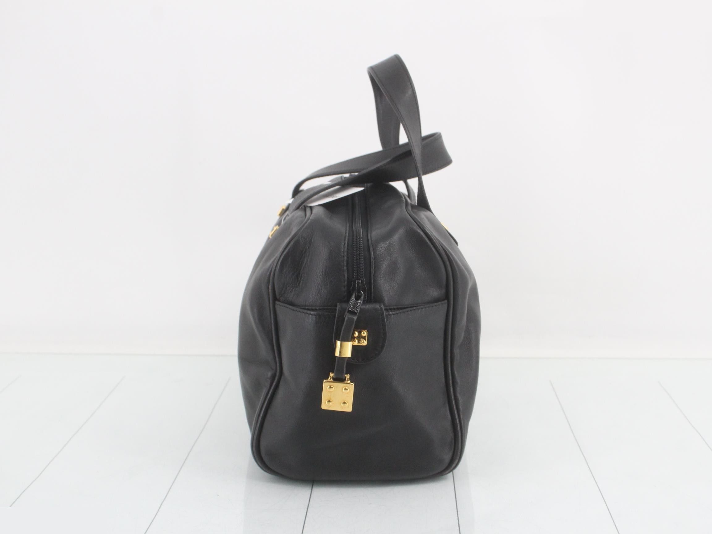 Amazona 28 Handbag Black Leather Anagram — view 4