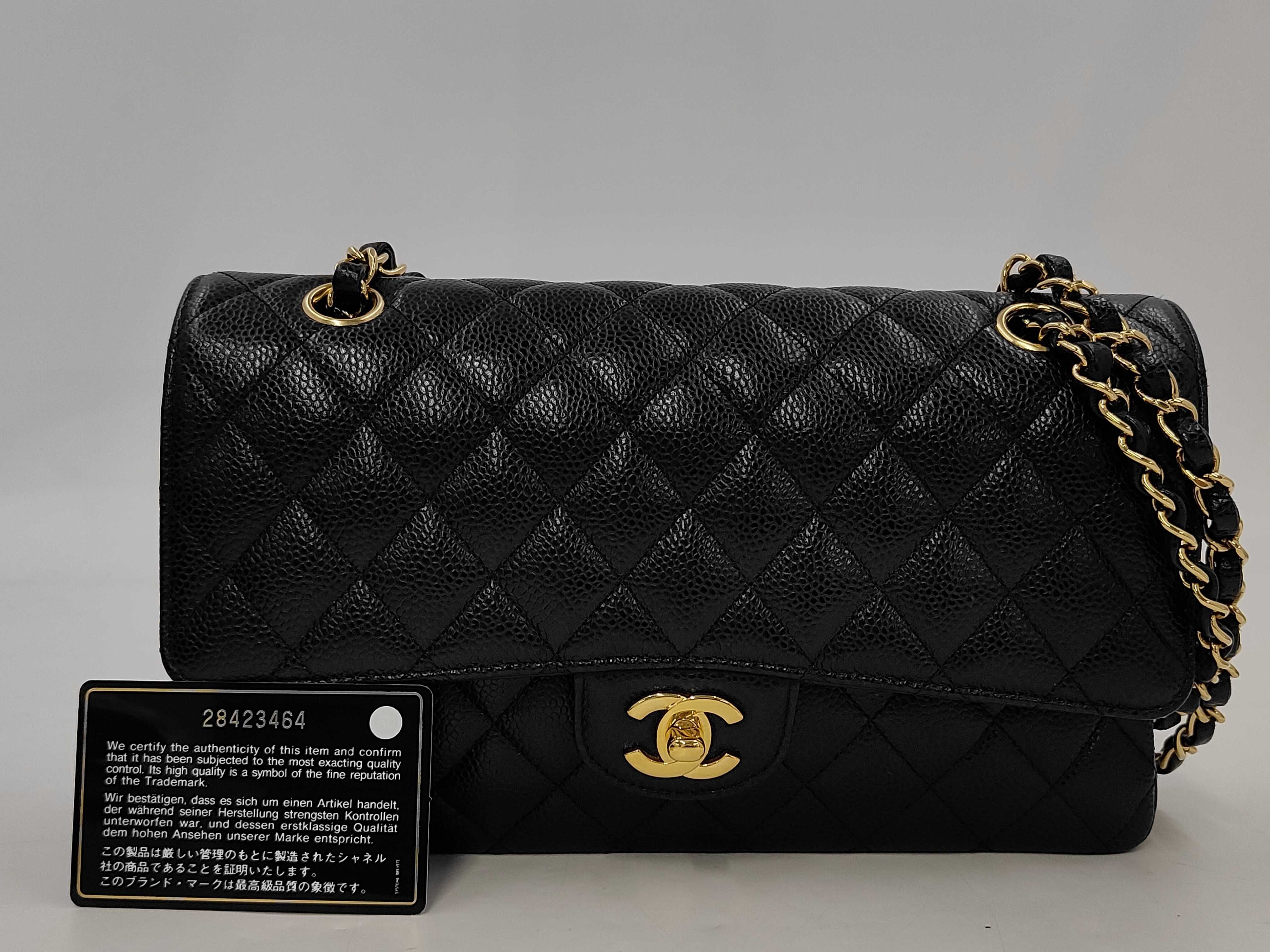 Matelassé 25 Double Flap Double Chain Caviar Shoulder Bag