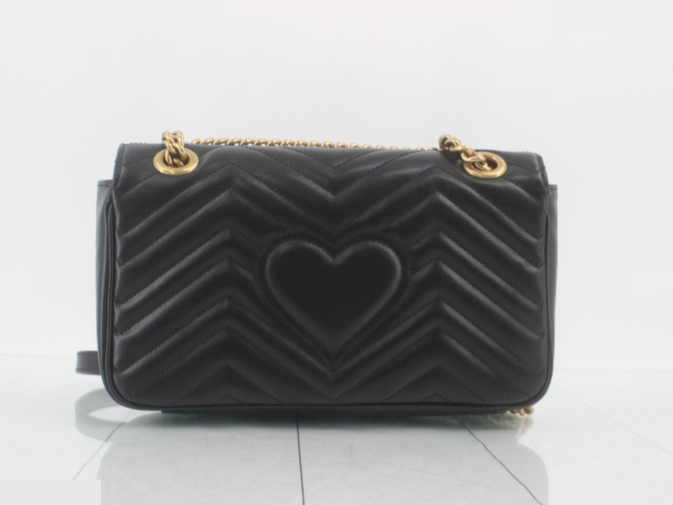 443497 GG Marmont Chain Shoulder Bag — view 2
