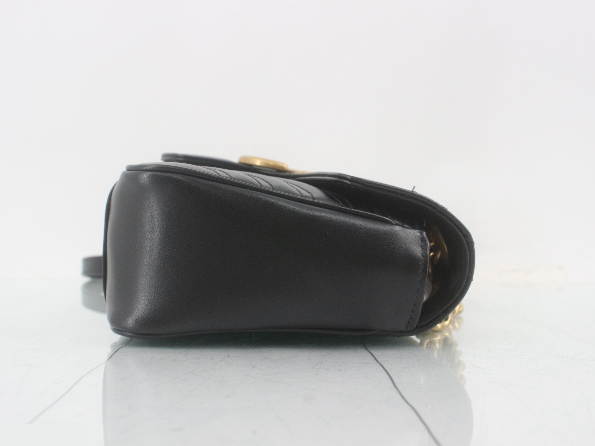 443497 GG Marmont Chain Shoulder Bag — view 3