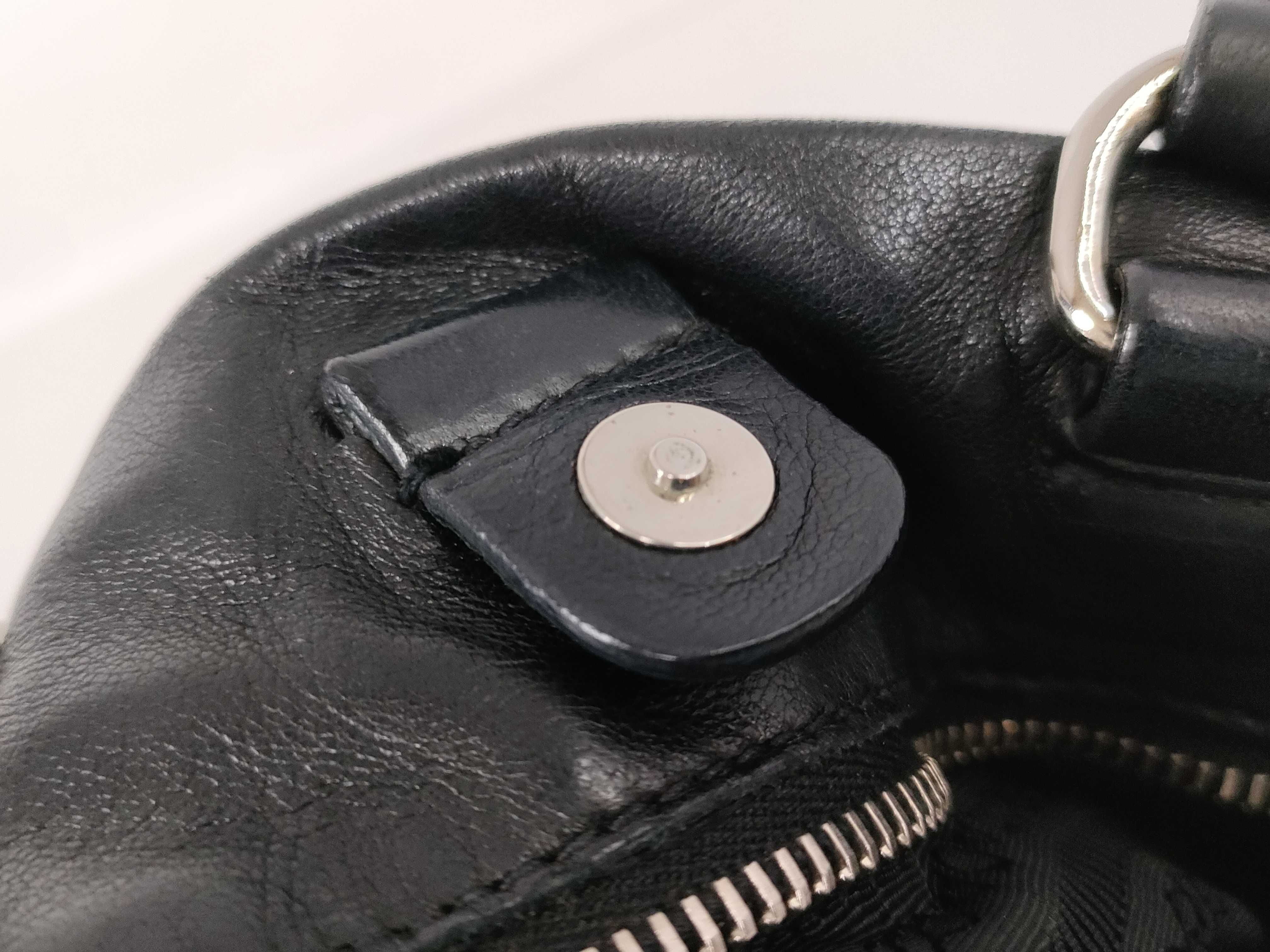 All-Leather Nappa Triangle Logo Handbag — view 12