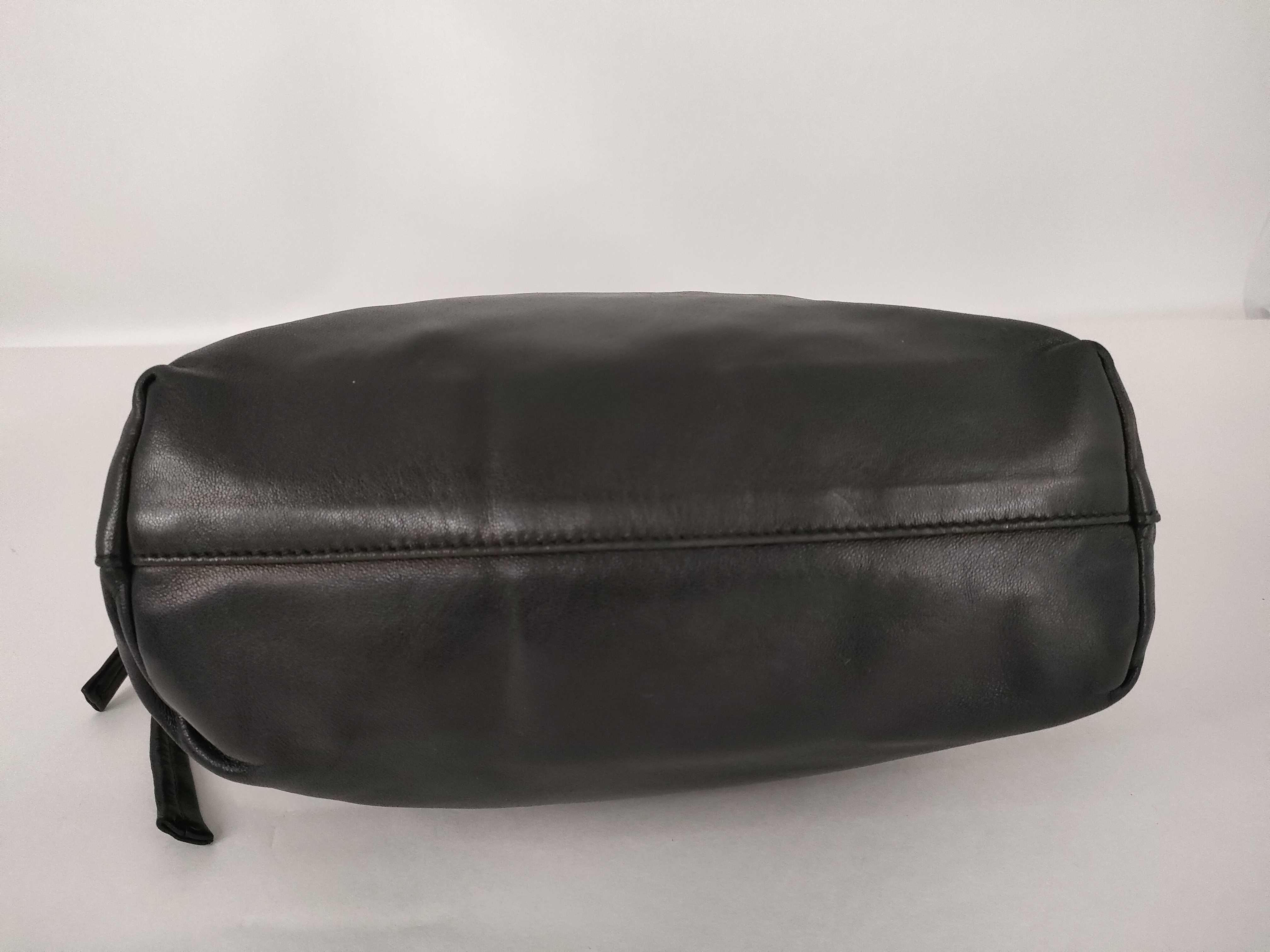 All-Leather Nappa Triangle Logo Handbag — view 7
