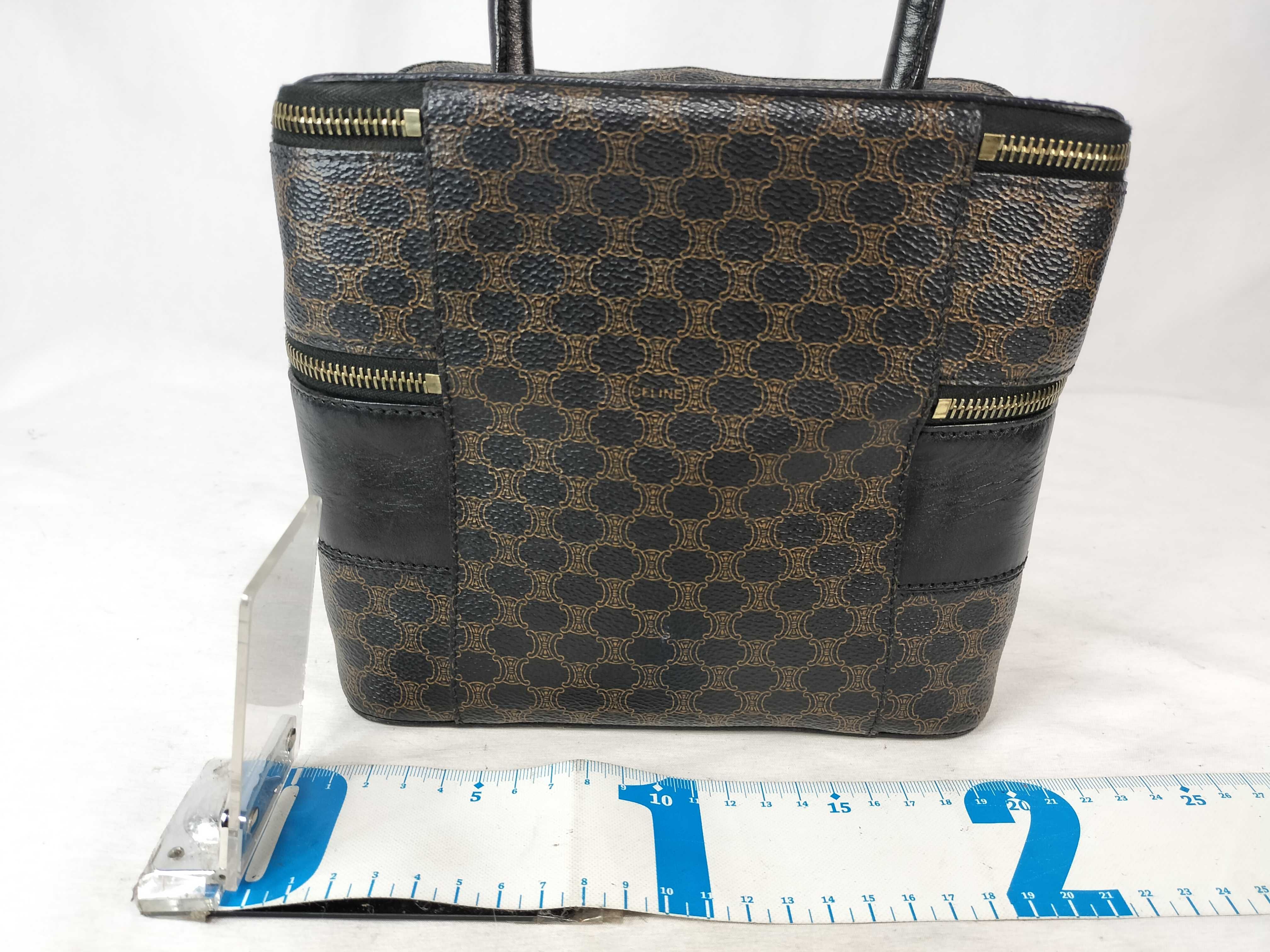 Black Macadam Pouch Bag Vanity Bag — view 2