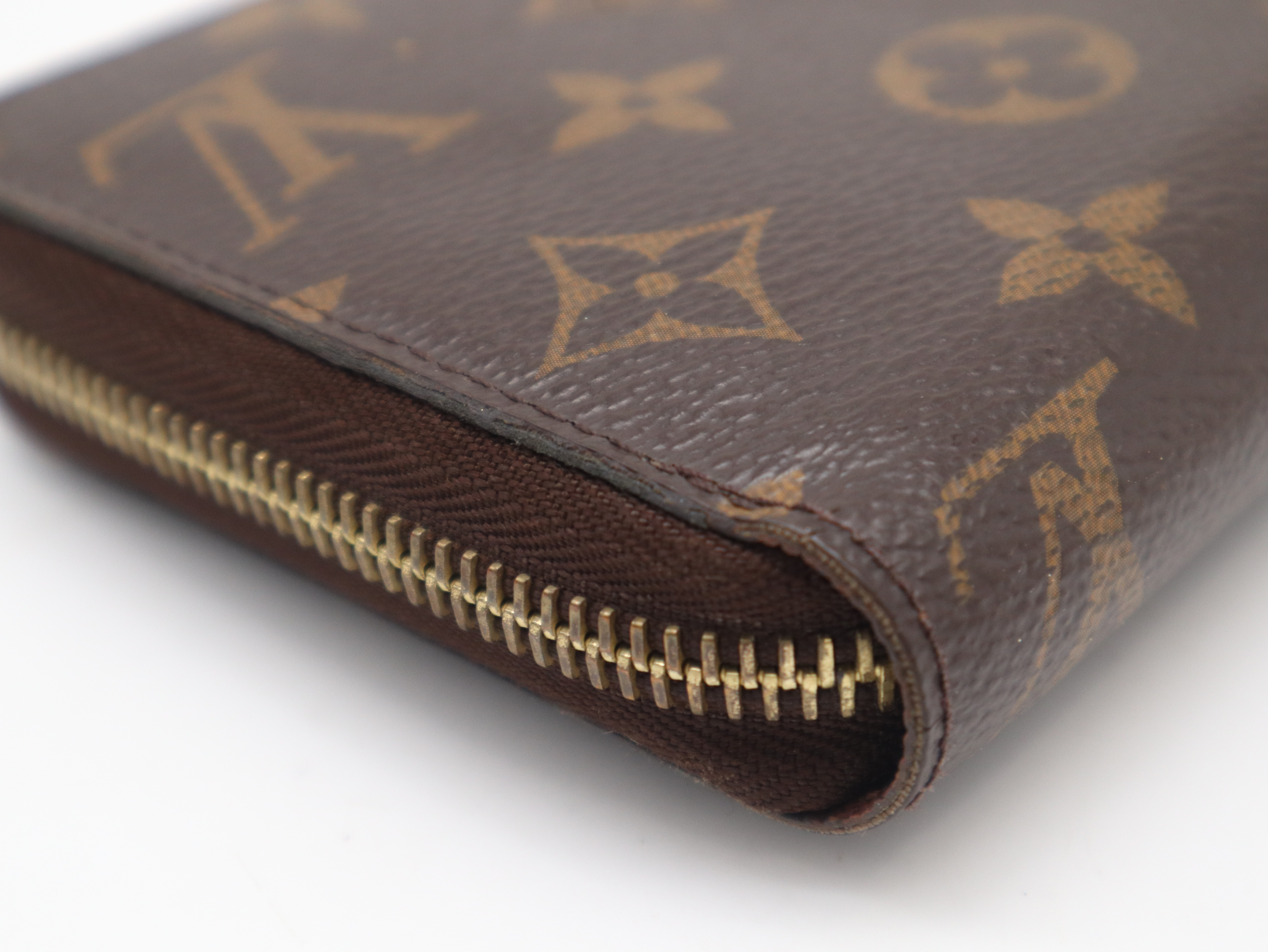 M60017 Monogram Zippy Wallet (with box and dust bag) — view 7