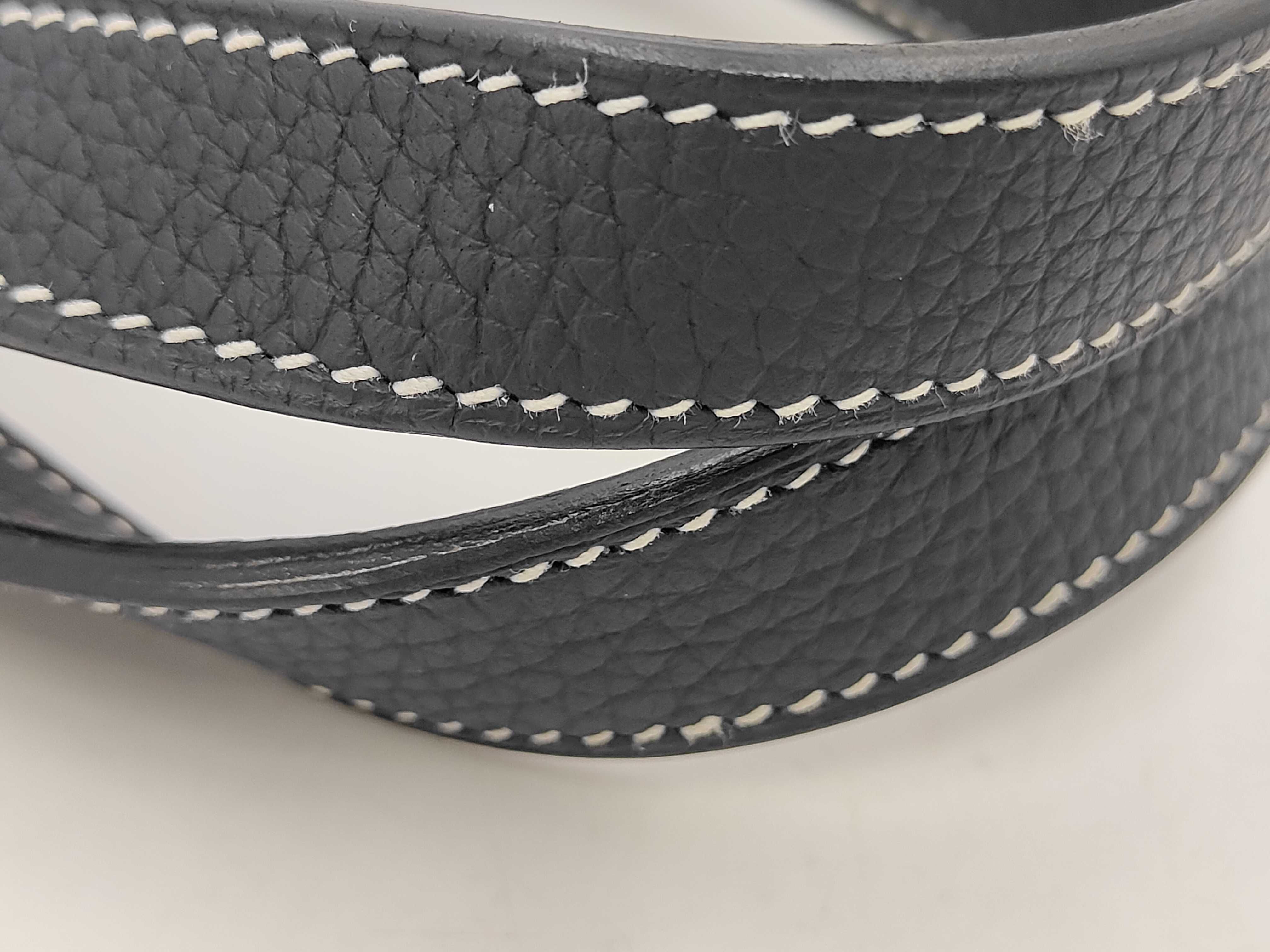 Handbag, Arzan 31, Blue Nuit Taurillon Clemence, D stamp, Silver hardware, Shoulder bag — view 4