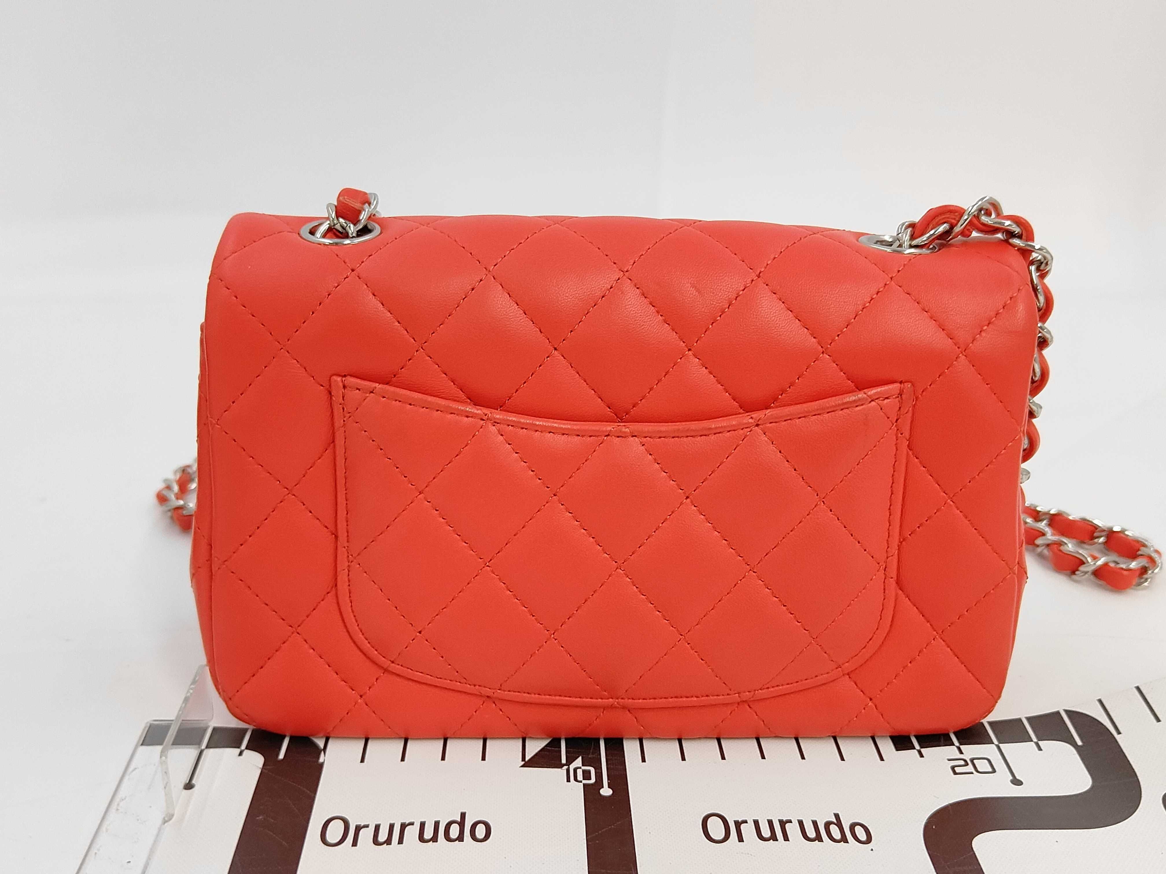 Mini Matelassé Lambskin Bag with Silver Hardware (Serial Number 26) — view 2
