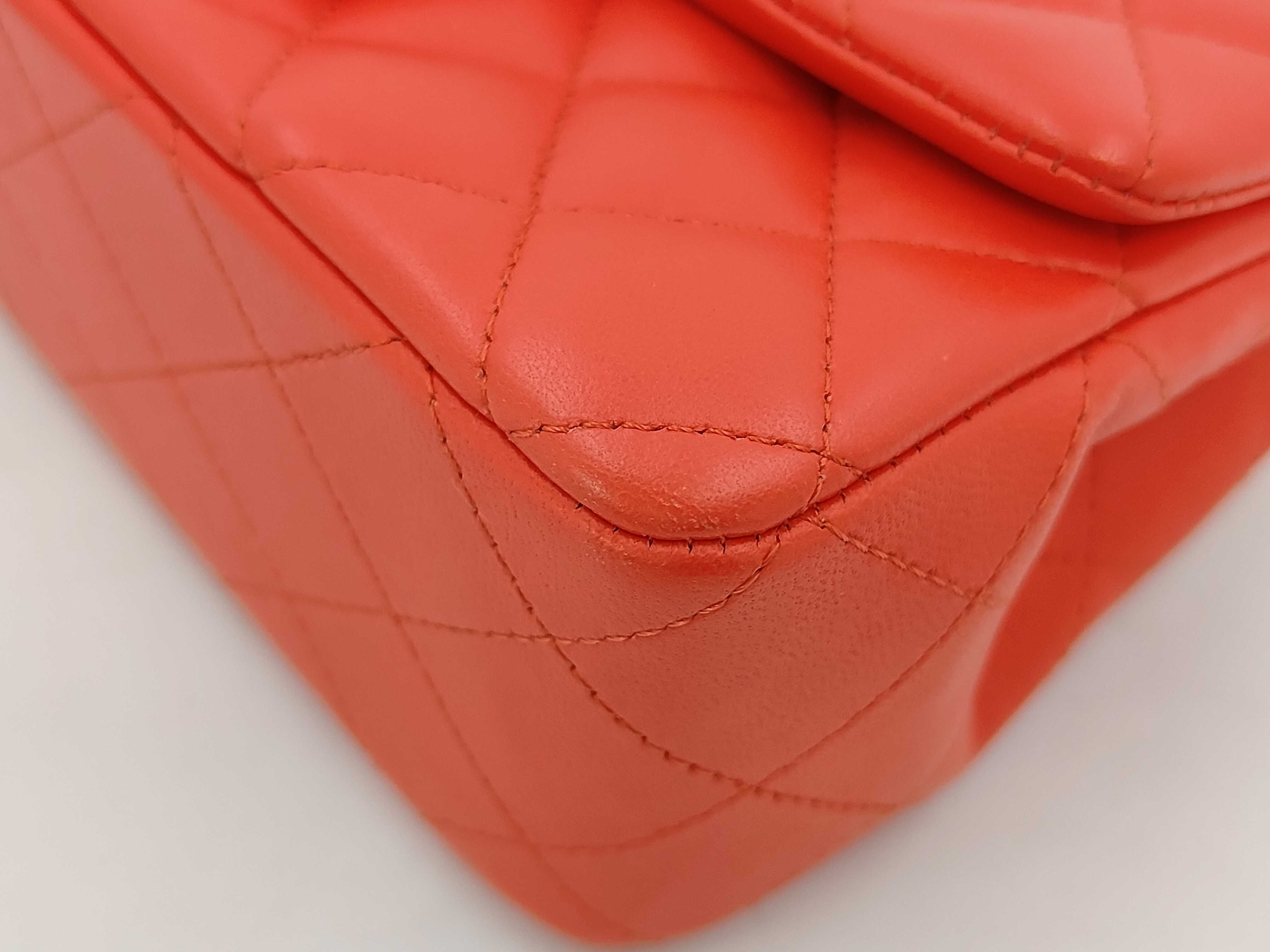 Mini Matelassé Lambskin Bag with Silver Hardware (Serial Number 26) — view 3