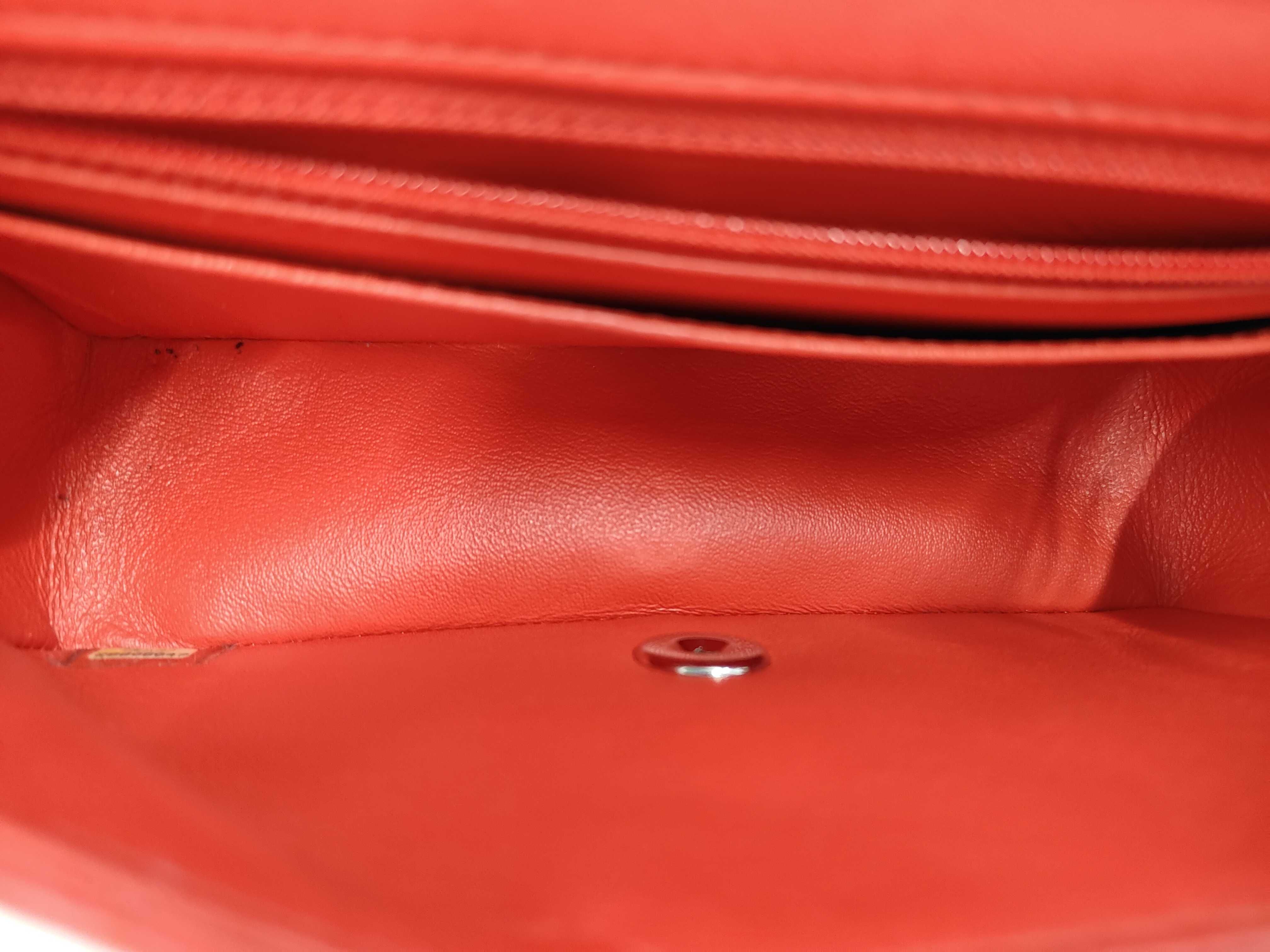 Mini Matelassé Lambskin Bag with Silver Hardware (Serial Number 26) — view 8