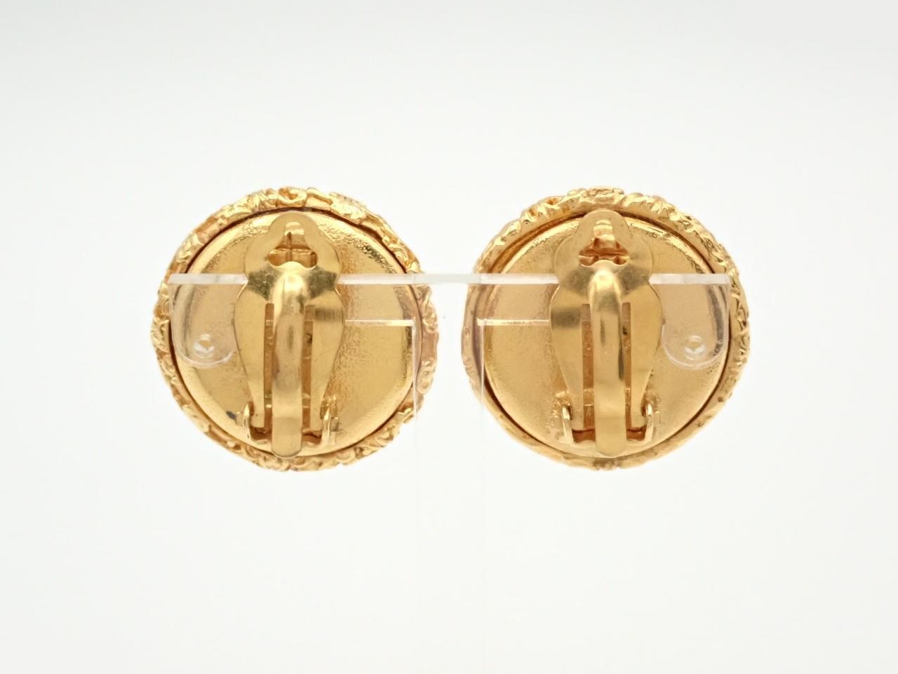 Coco Mark Pearl Lava Earrings — view 2