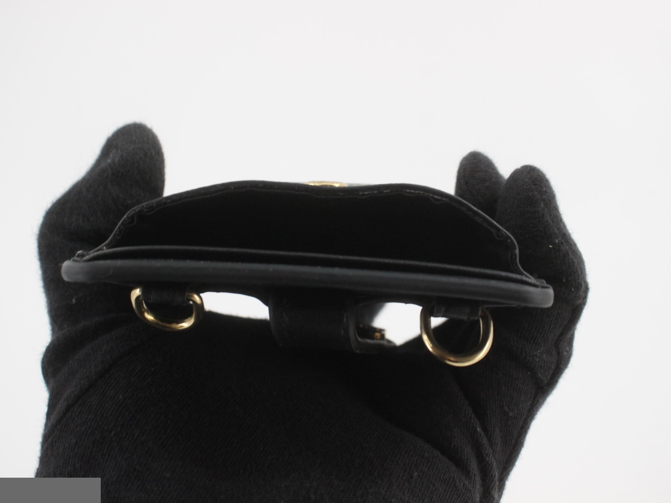 Unused Chanel pouch/phone case with chain shoulder strap, with box. — view 4