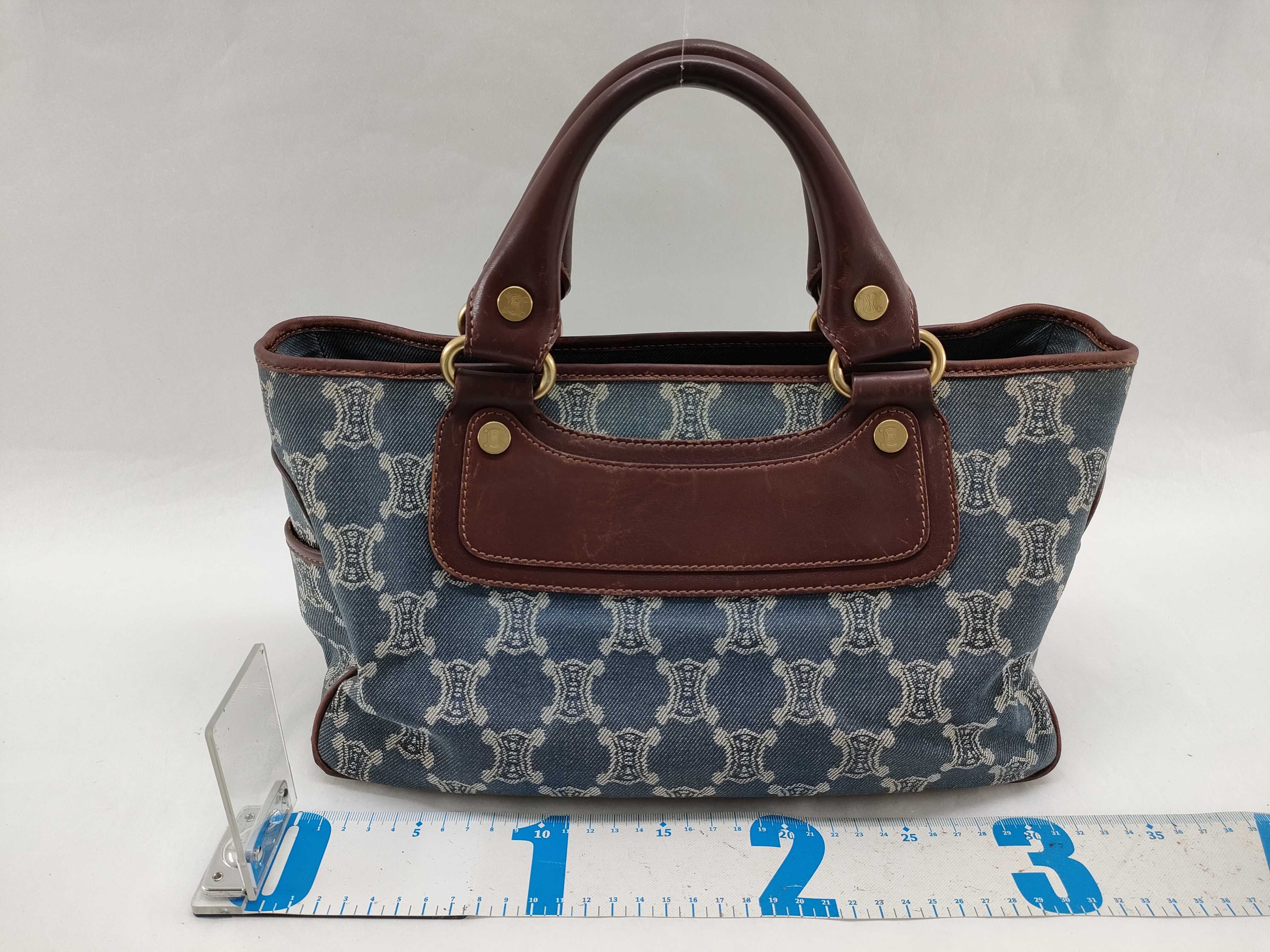 Paris Macadam Denim Handbag Boogie Bag Handbag — view 2