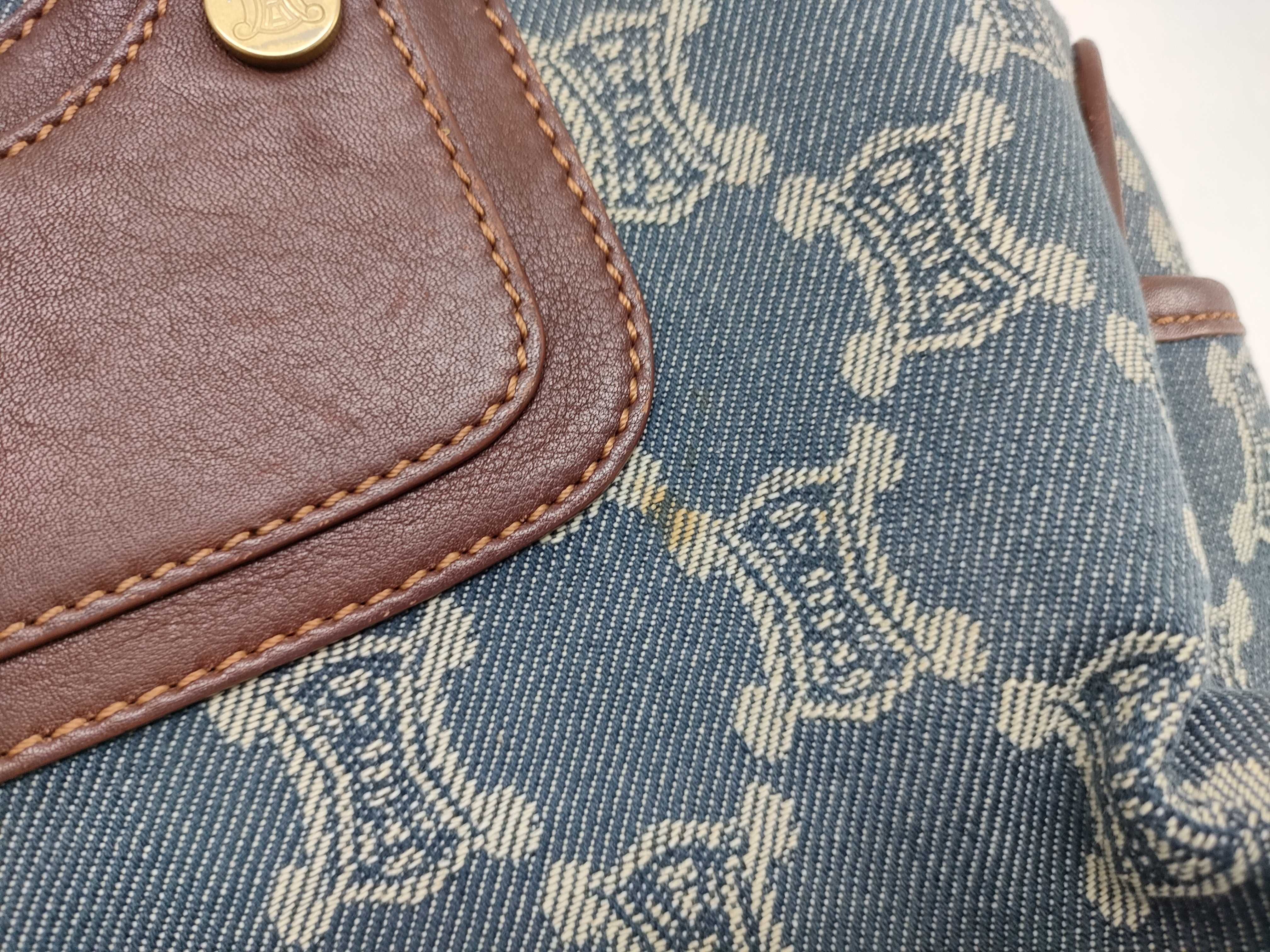 Paris Macadam Denim Handbag Boogie Bag Handbag — view 13