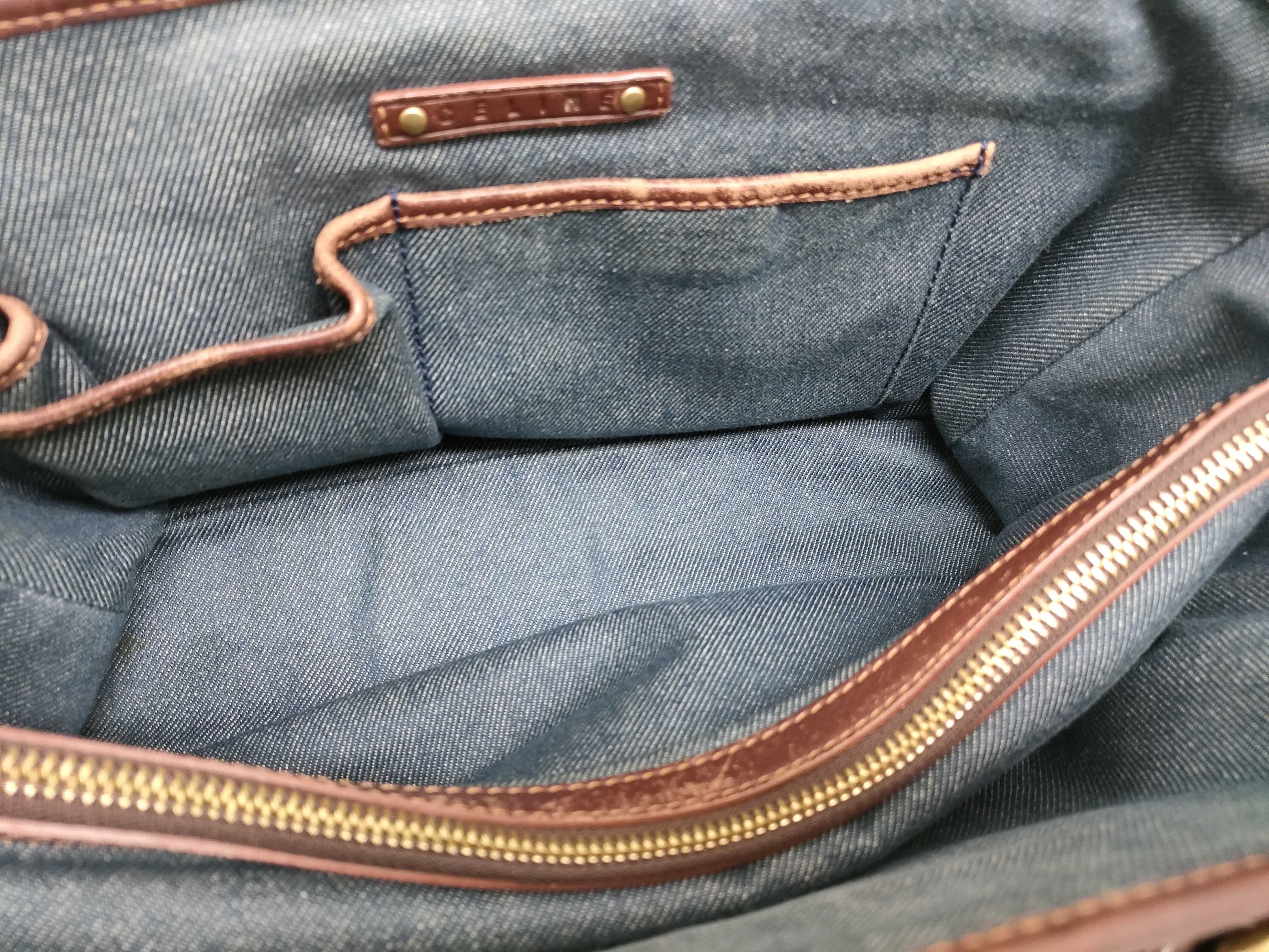 Paris Macadam Denim Handbag Boogie Bag Handbag — view 9