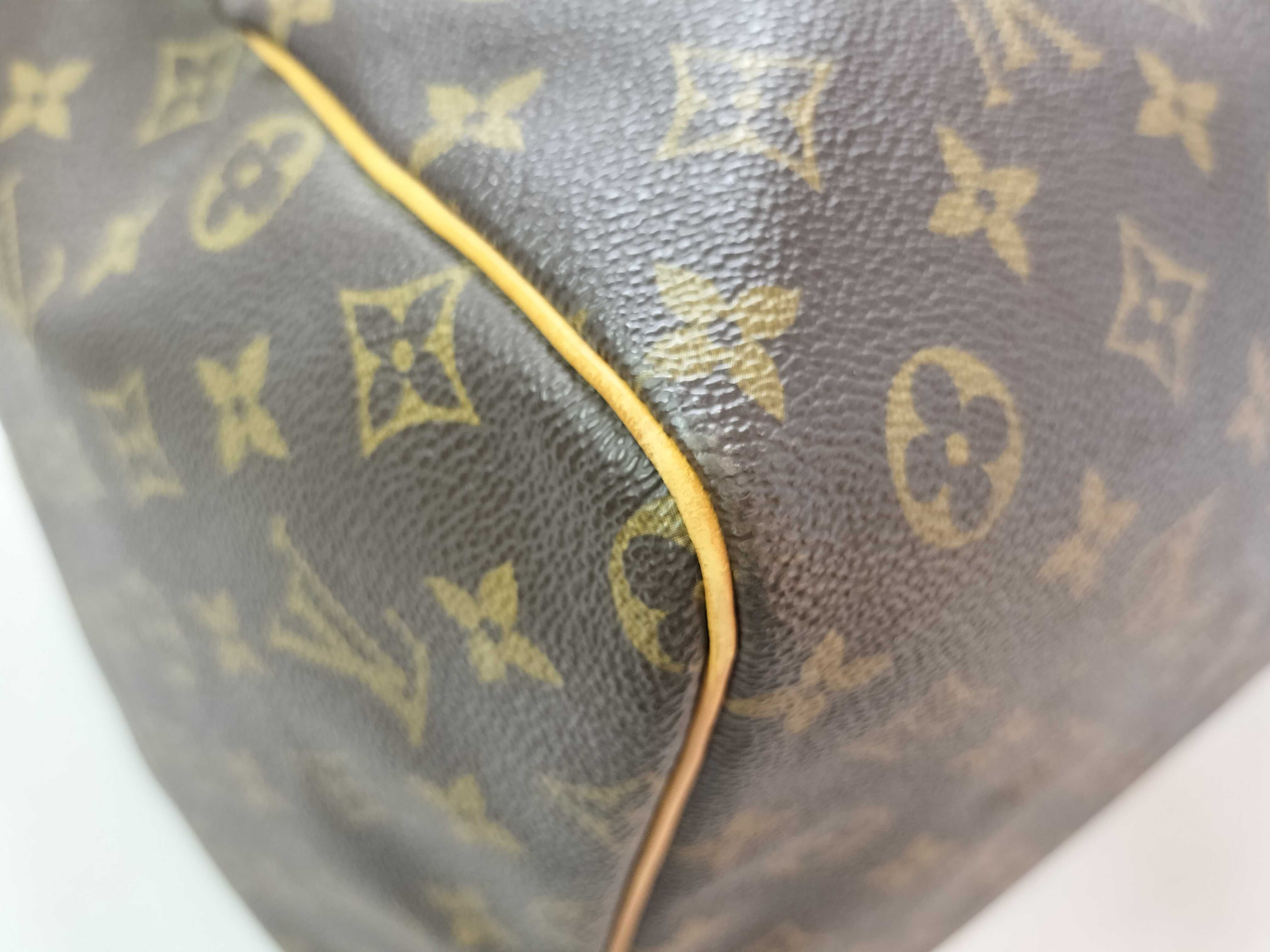Monogram Vuitton Keepall Boston Bag — view 7