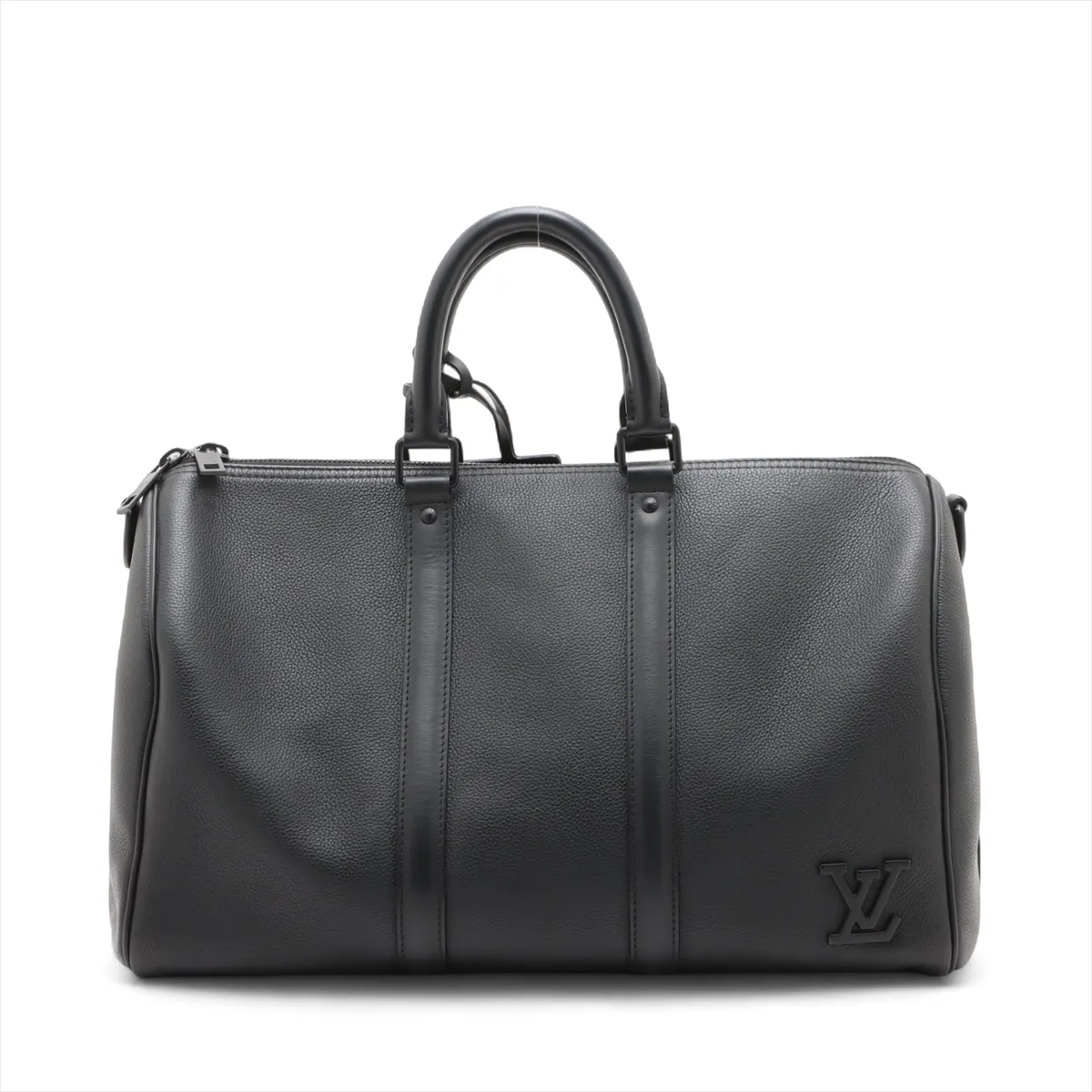 LV Aerogram Keepall Bandouliere 40 M57088 Black RFID response