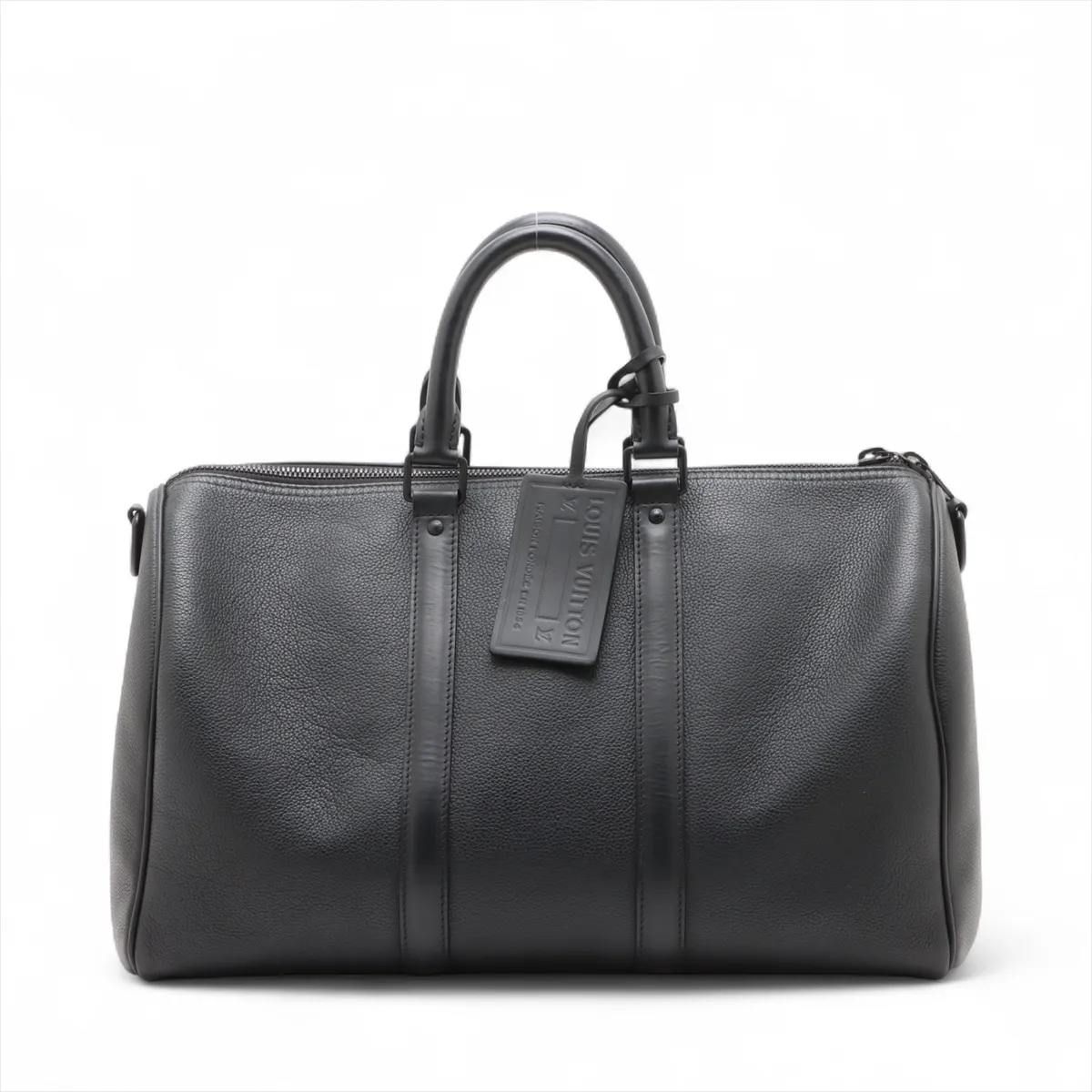 LV Aerogram Keepall Bandouliere 40 M57088 Black RFID response — view 2