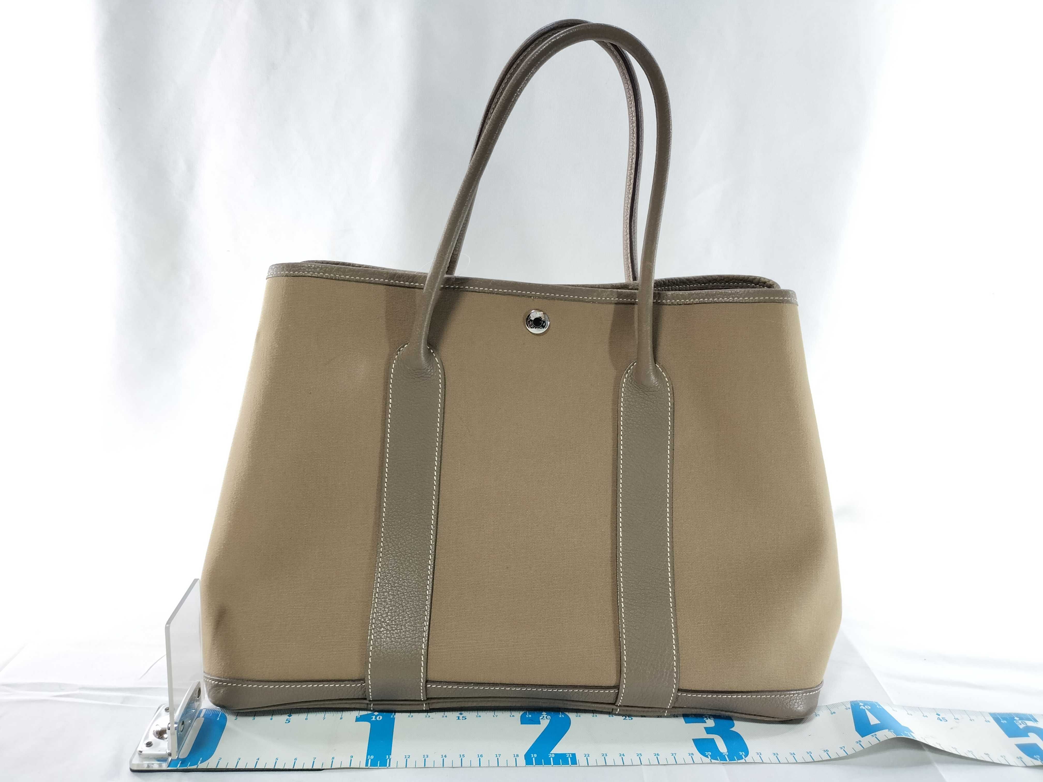 Garden Party Toile Negonda Etoupe N Tote Bag — view 2