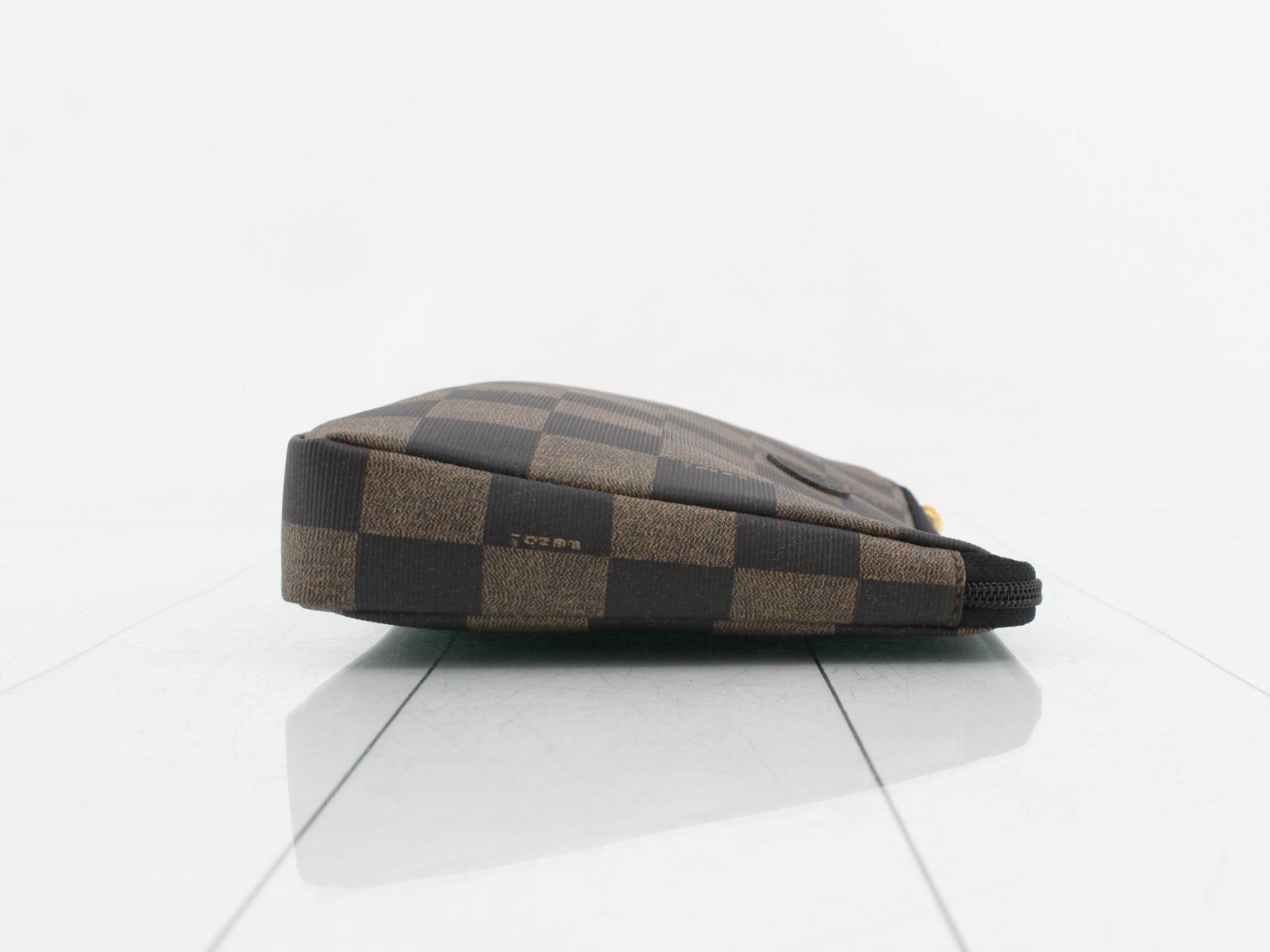clutch bag, pequin pattern — view 3