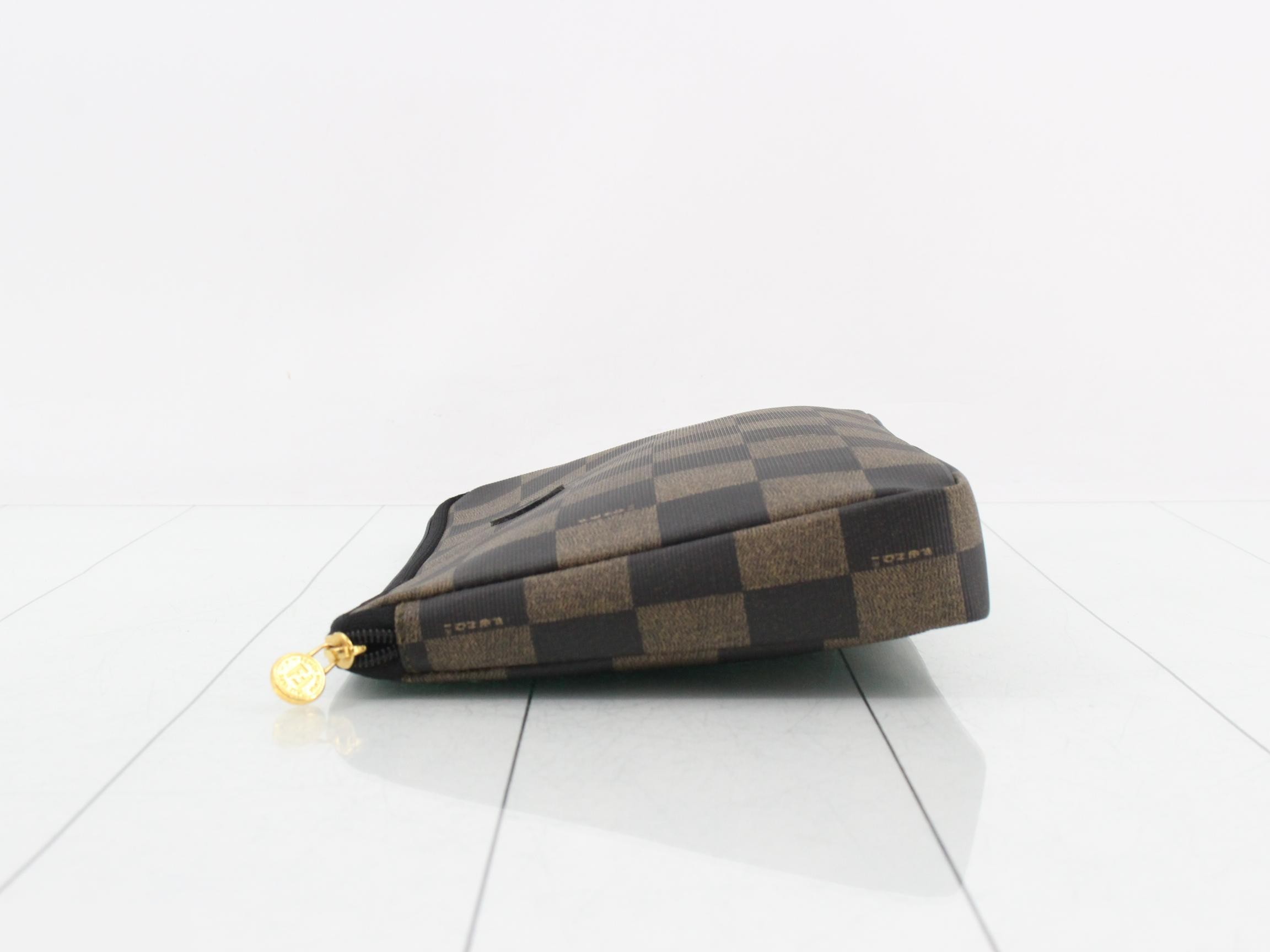 clutch bag, pequin pattern — view 4