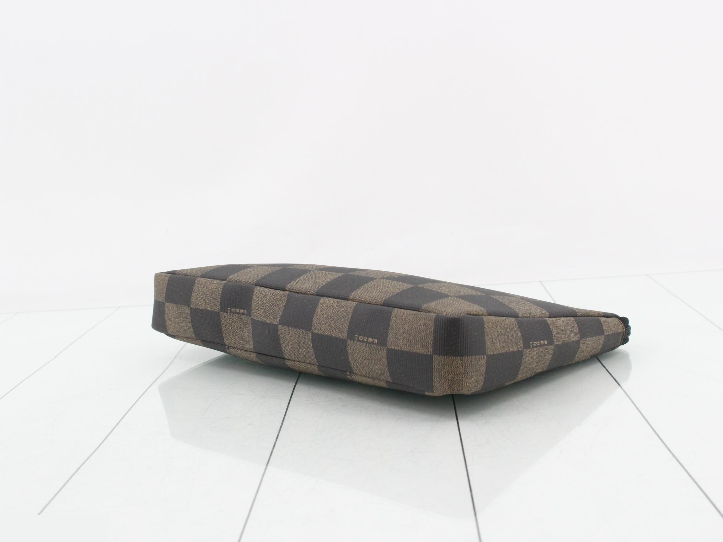 clutch bag, pequin pattern — view 6