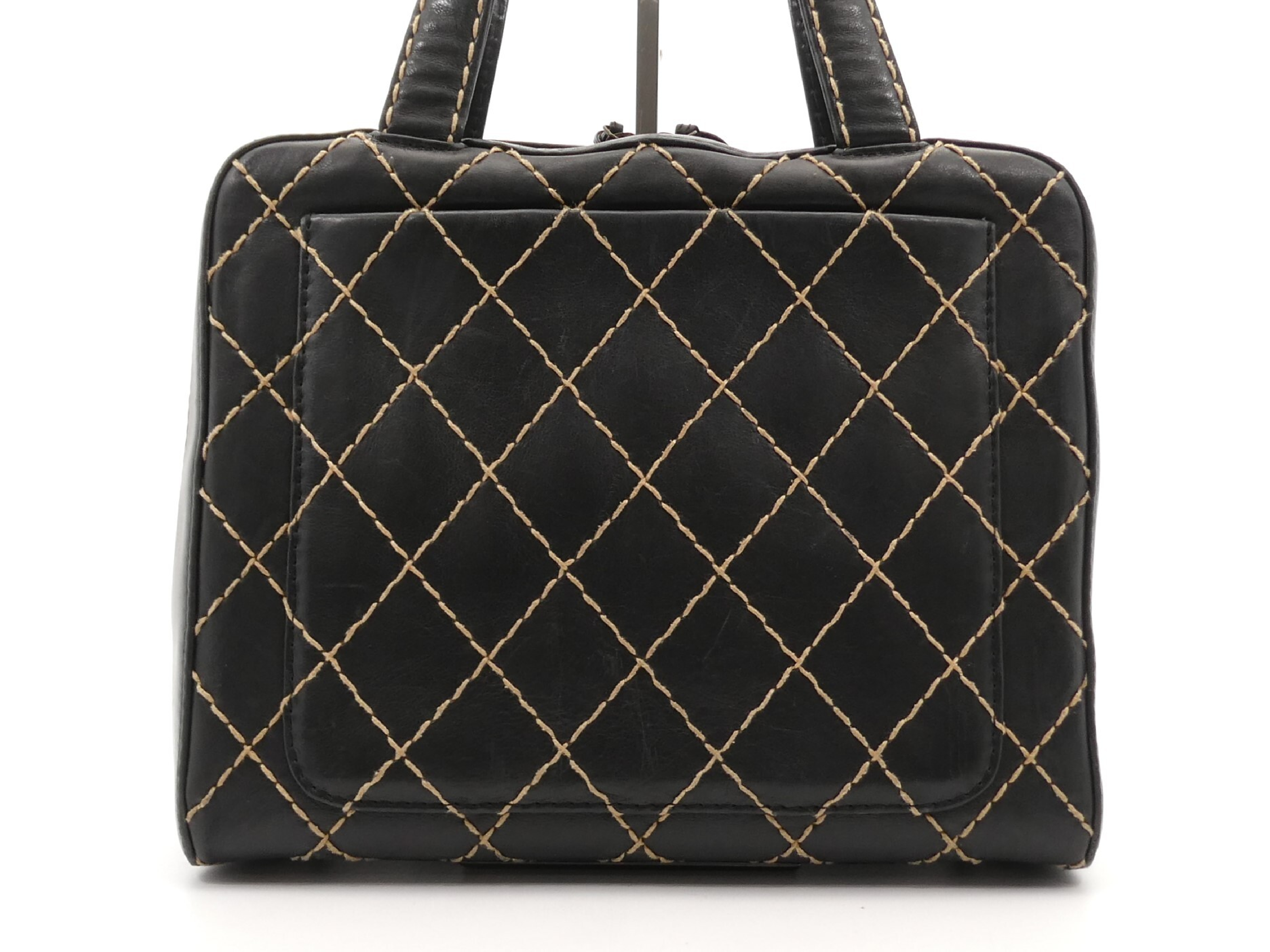 Wild Stitch Matelassé Coco Mark Shoulder Bag — view 2