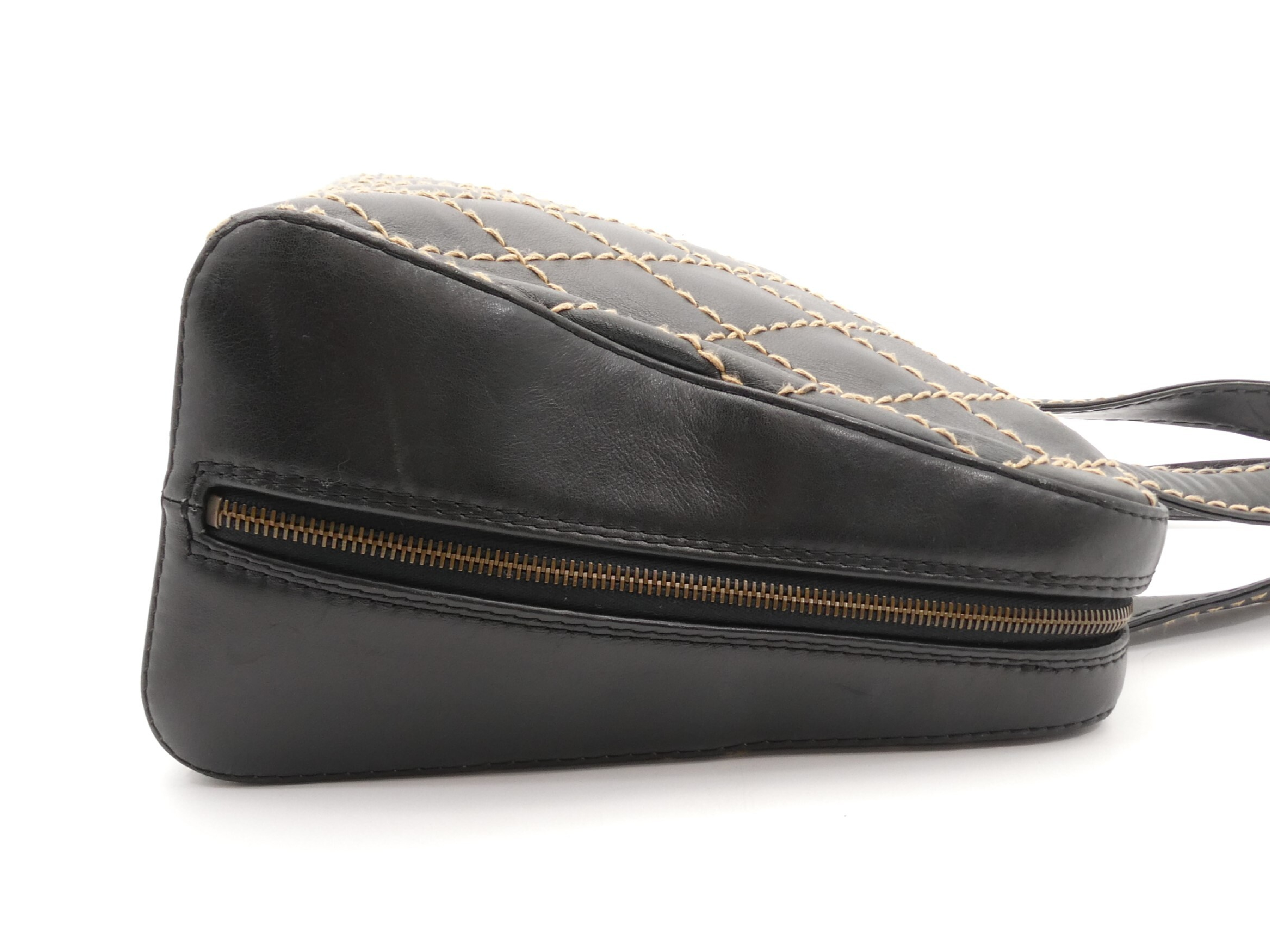 Wild Stitch Matelassé Coco Mark Shoulder Bag — view 4