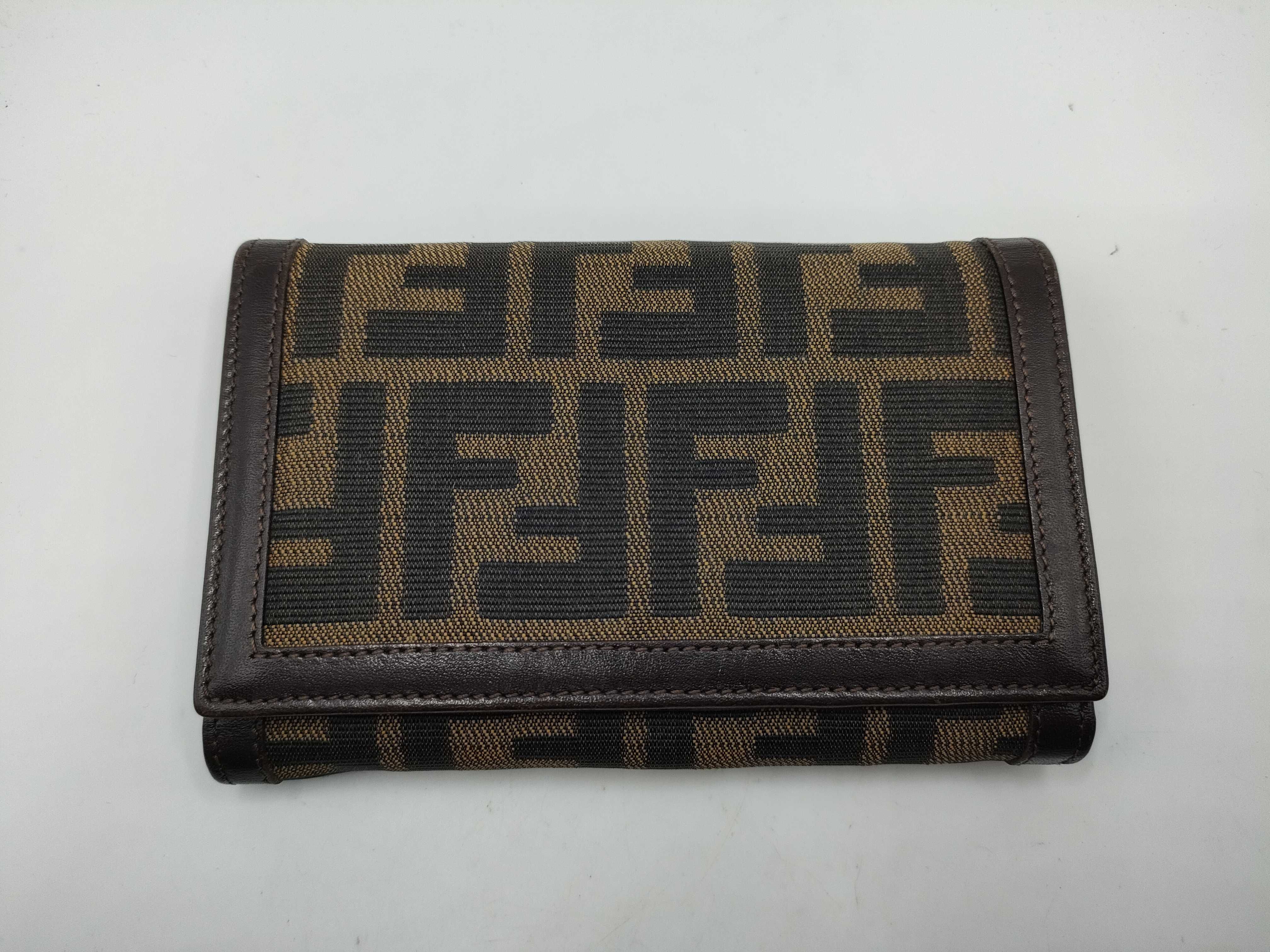 Zucca pattern bi-fold wallet