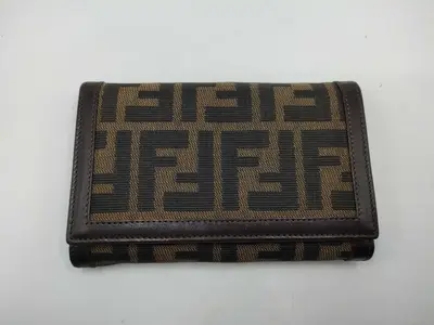 Zucca pattern bi-fold wallet