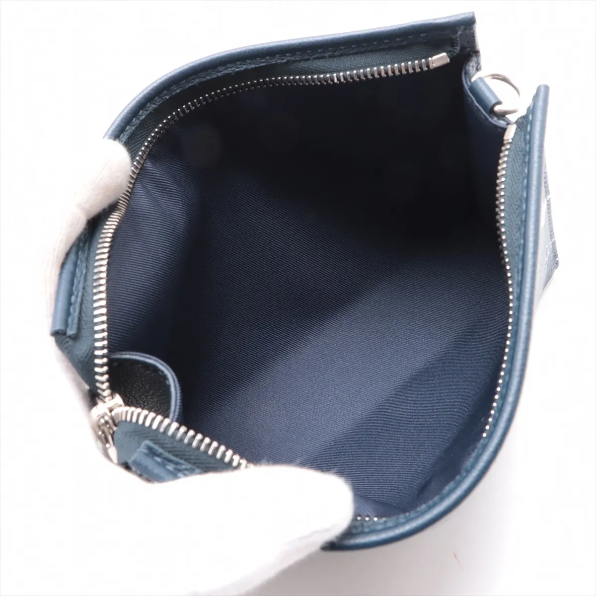 Monogram Shadow Gaston Wearable Wallet - Blue RFID Reactive — view 6