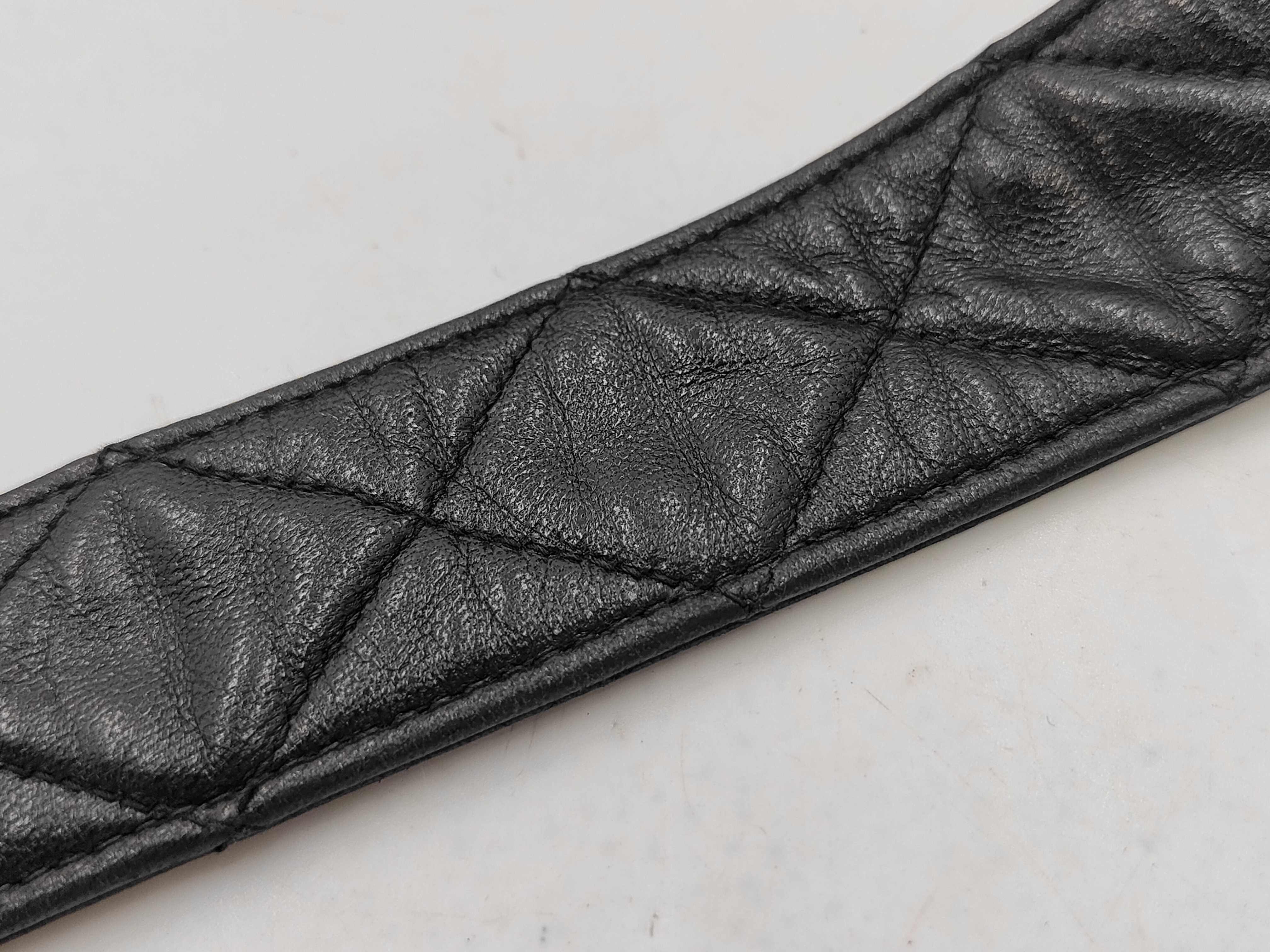 Matelassé Turnlock Black Shoulder Bag — view 6