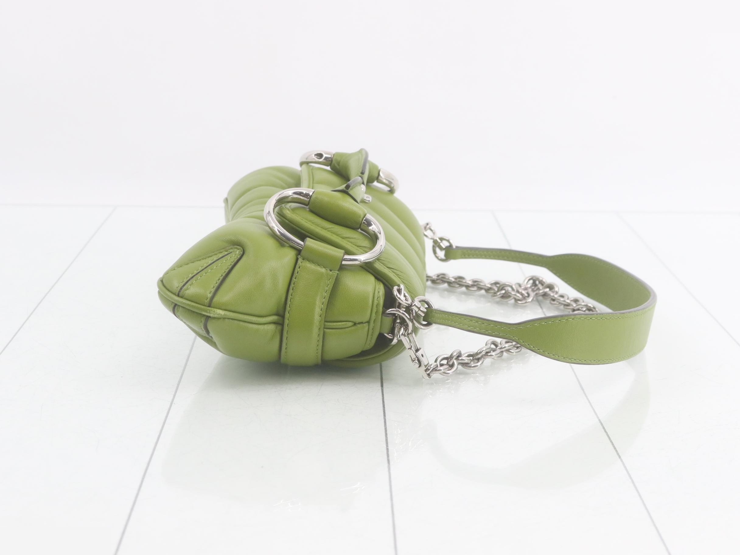 Horsebit 2-way Chain Green — view 3