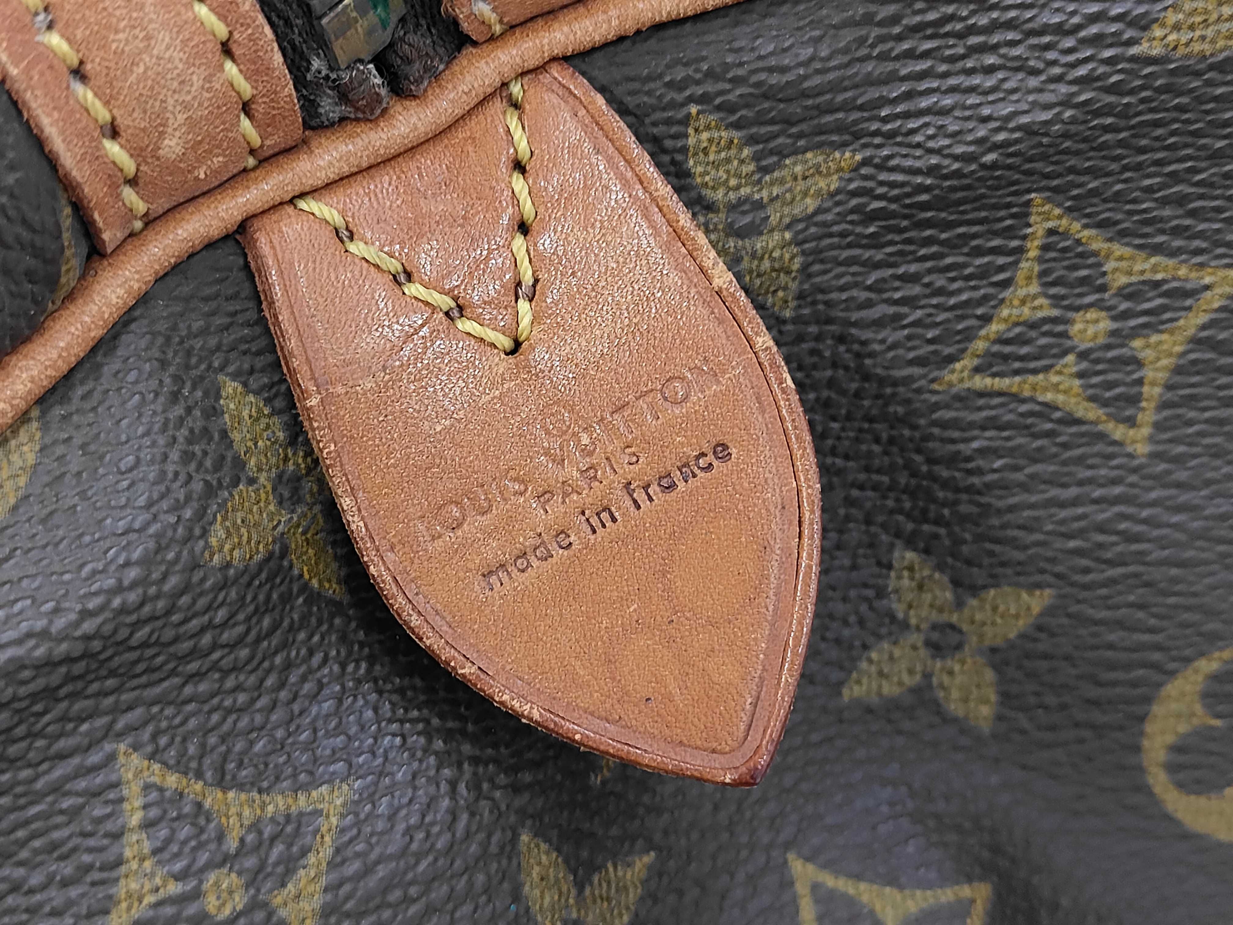 Monogram Vuitton Saxophone Souple 55 M41622 Boston Bag — view 11