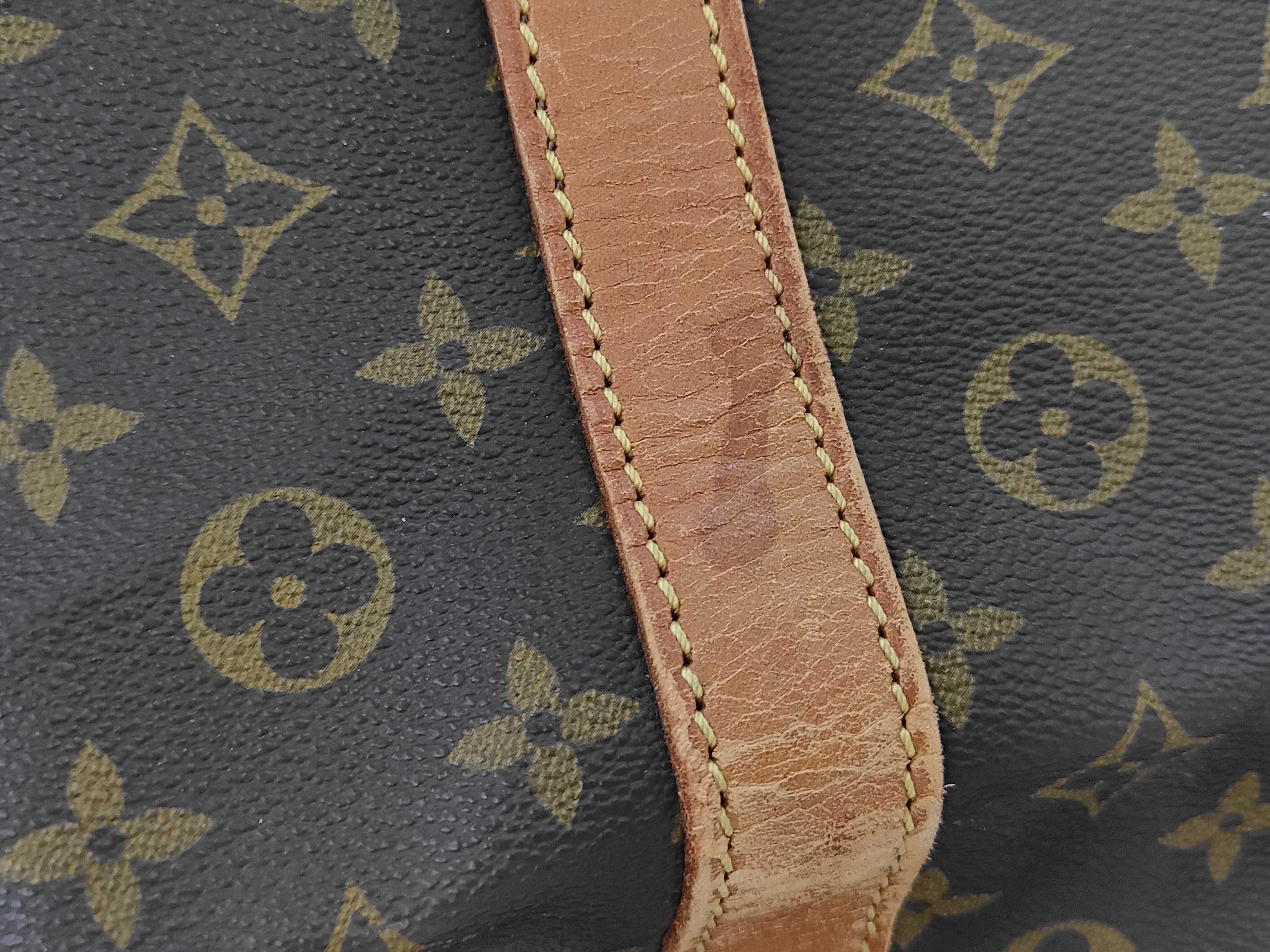 Monogram Vuitton Saxophone Souple 55 M41622 Boston Bag — view 3
