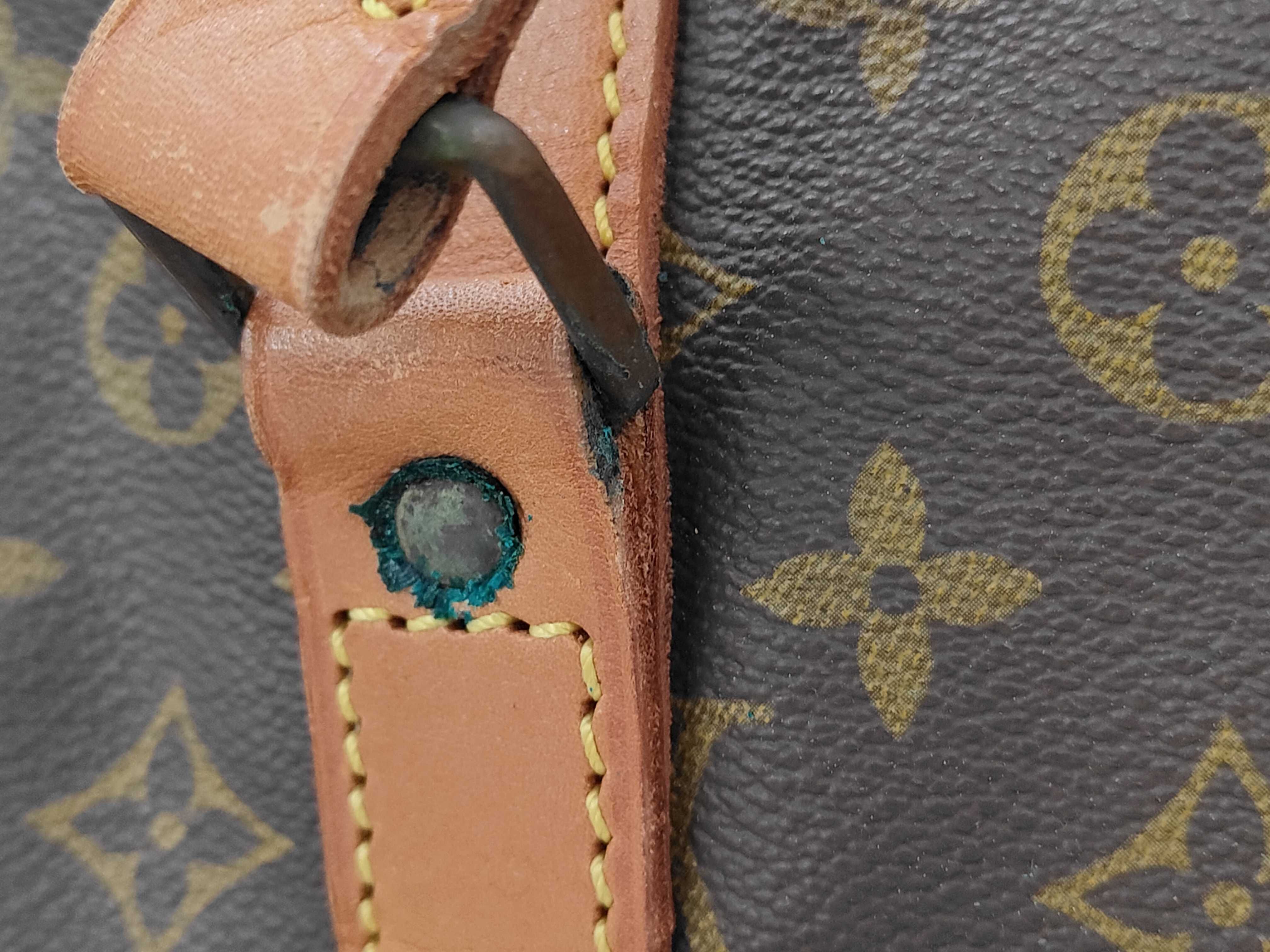 Monogram Vuitton Saxophone Souple 55 M41622 Boston Bag — view 4