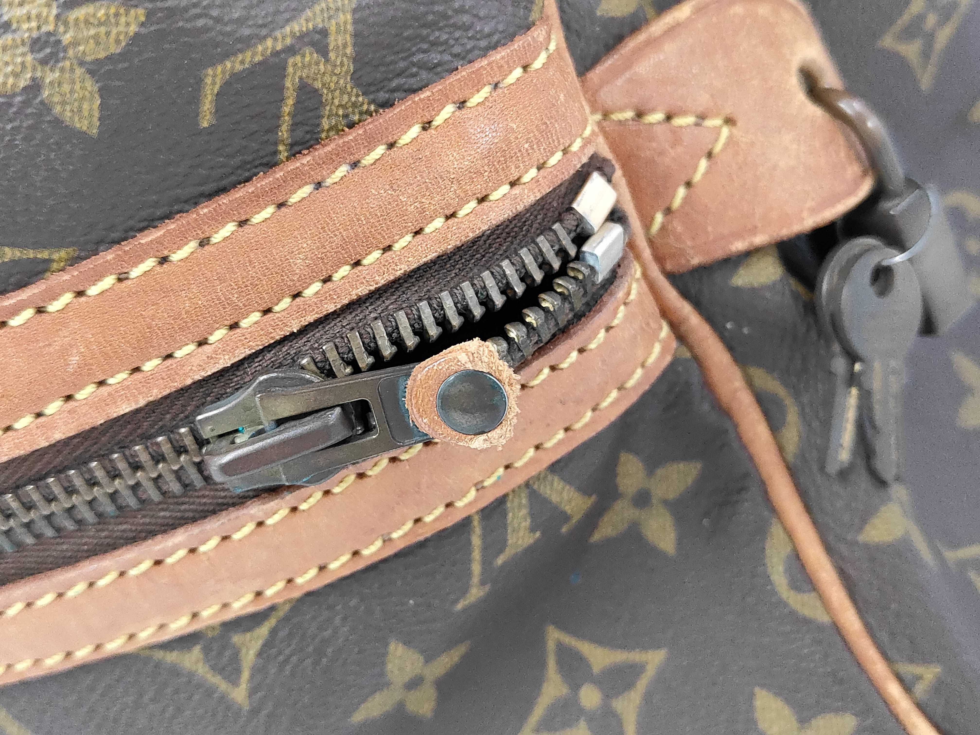 Monogram Vuitton Saxophone Souple 55 M41622 Boston Bag — view 6
