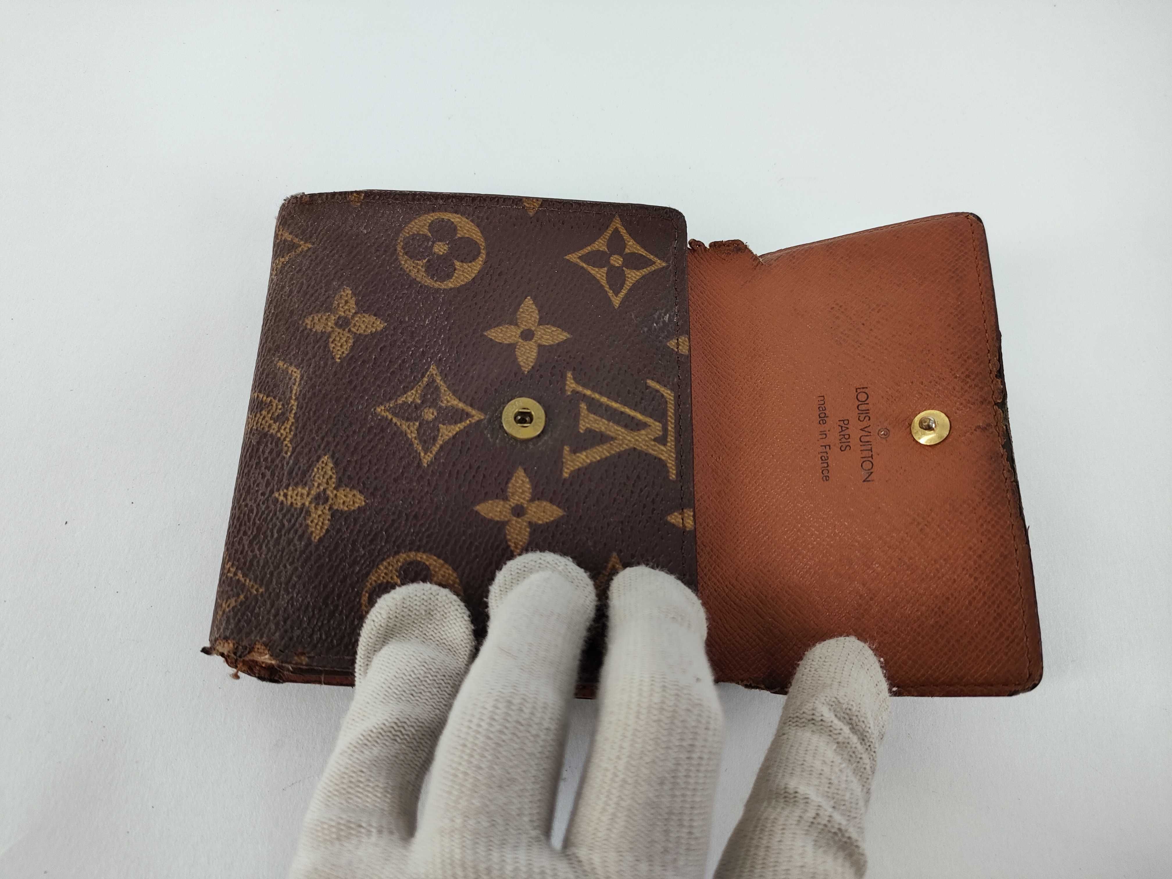 Monogram Double Snap Wallet — view 9