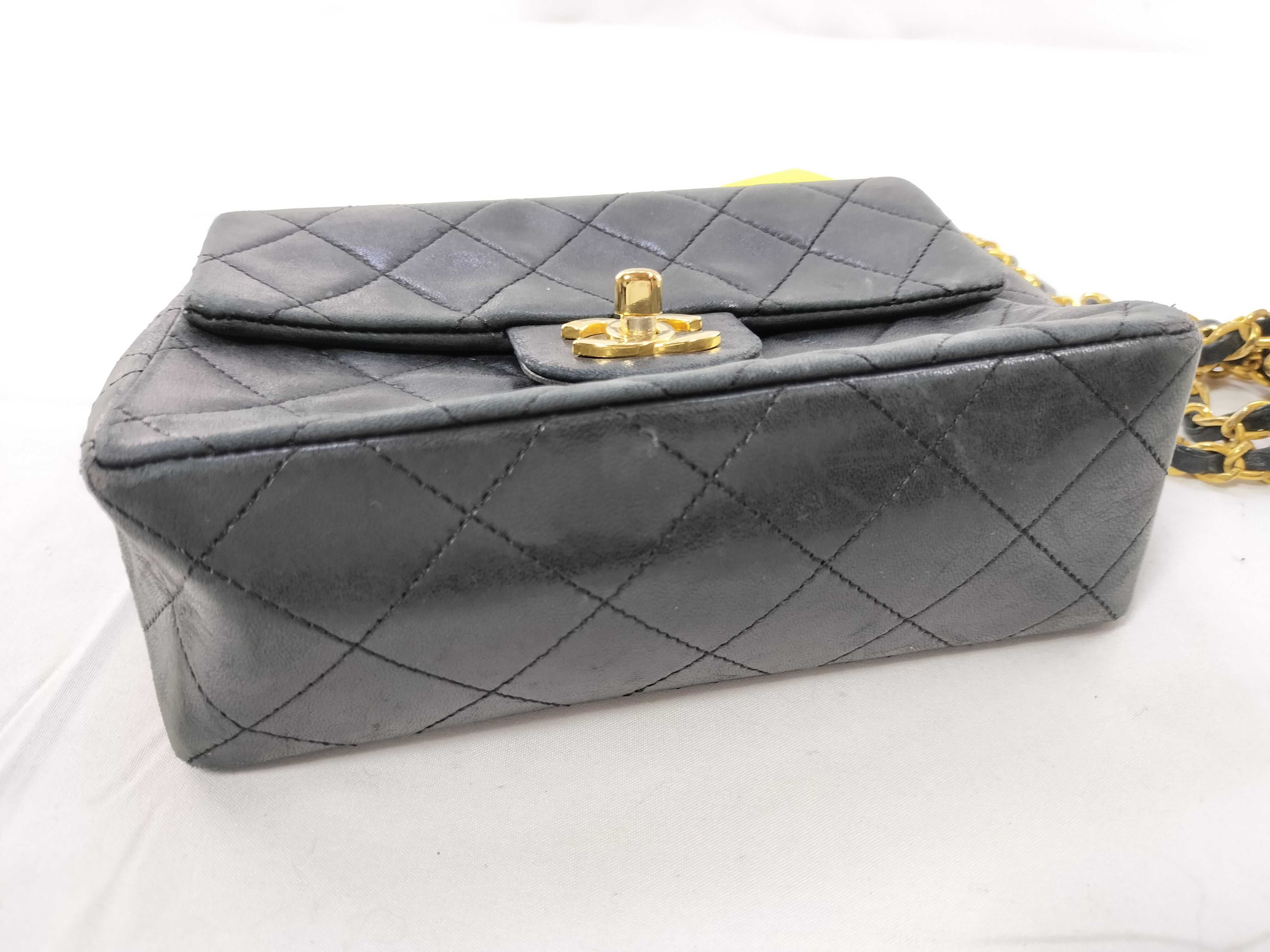 Lambskin Minimato 18 Gold Turnlock Shoulder Bag — view 6
