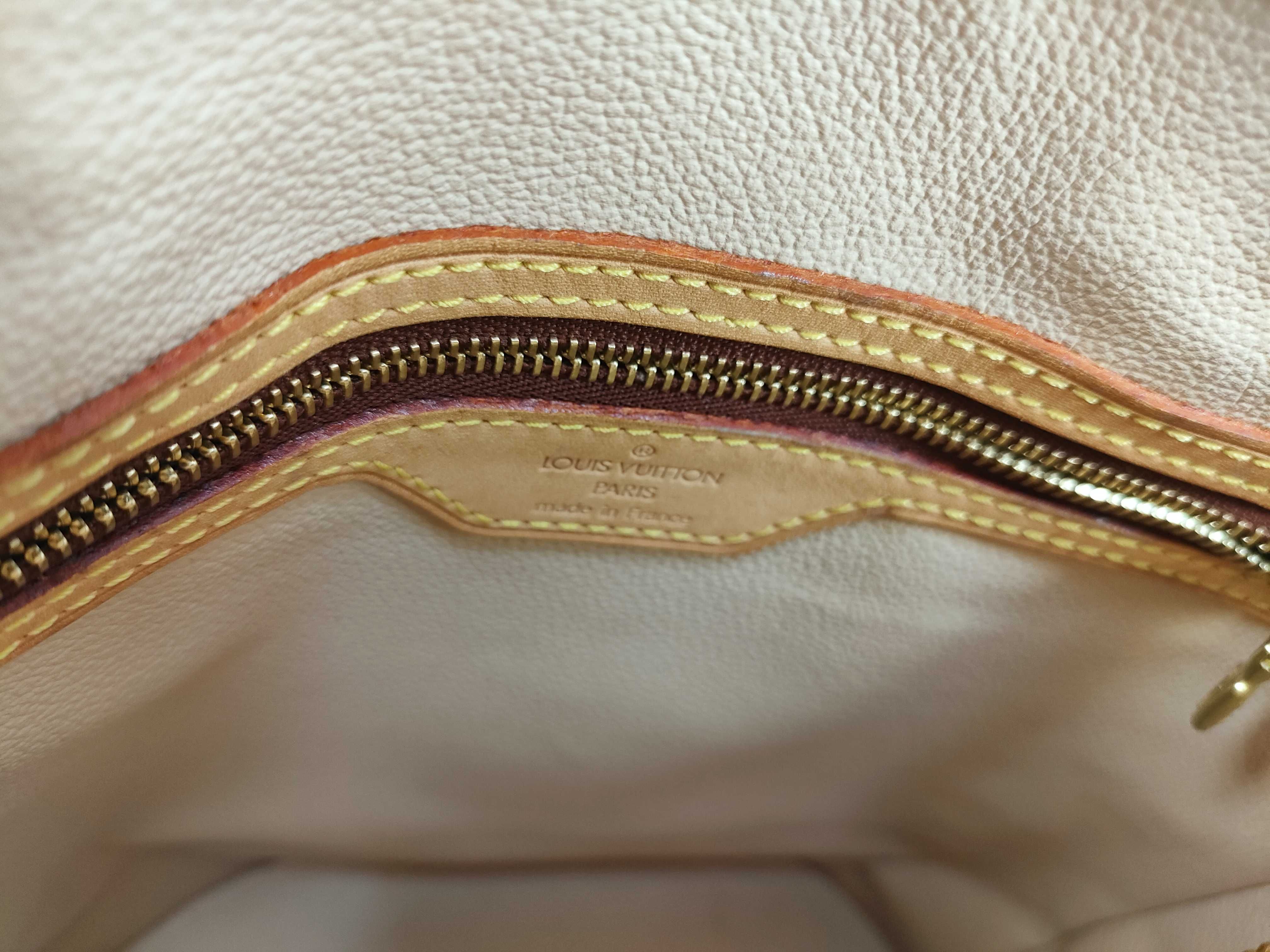 Monogram Vuitton Bucket PM Tote Bag — view 12