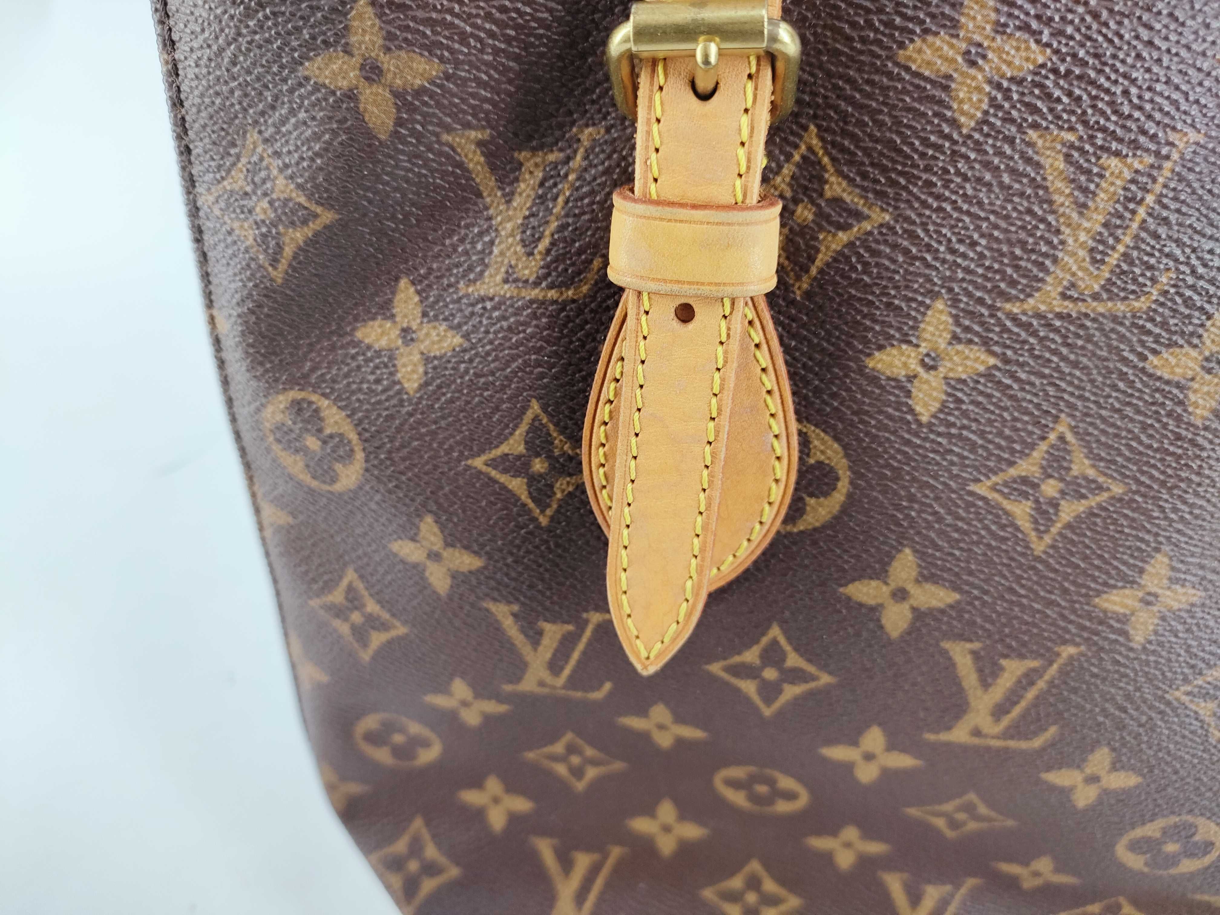 Monogram Vuitton Bucket PM Tote Bag — view 15