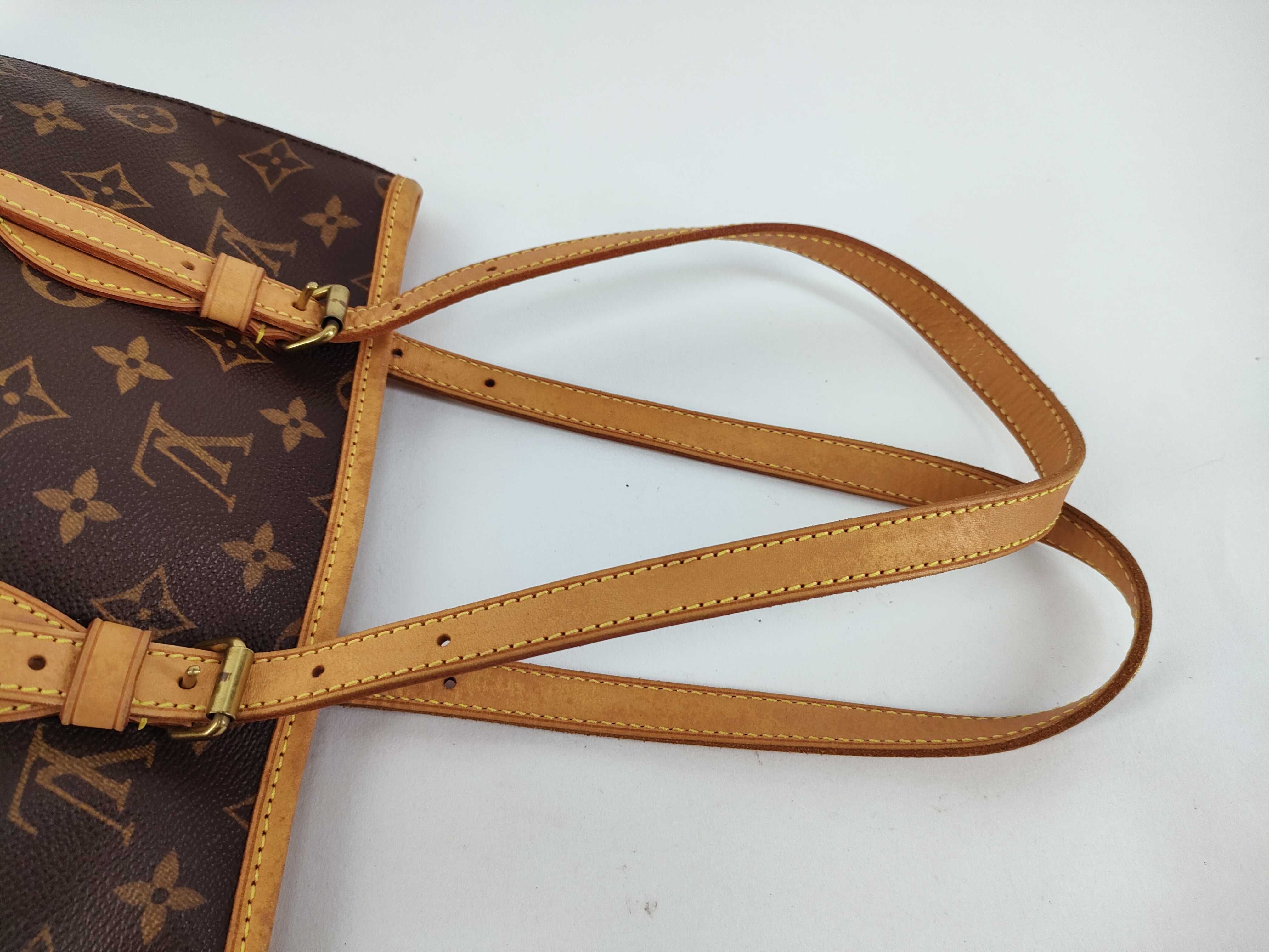 Monogram Vuitton Bucket PM Tote Bag — view 3