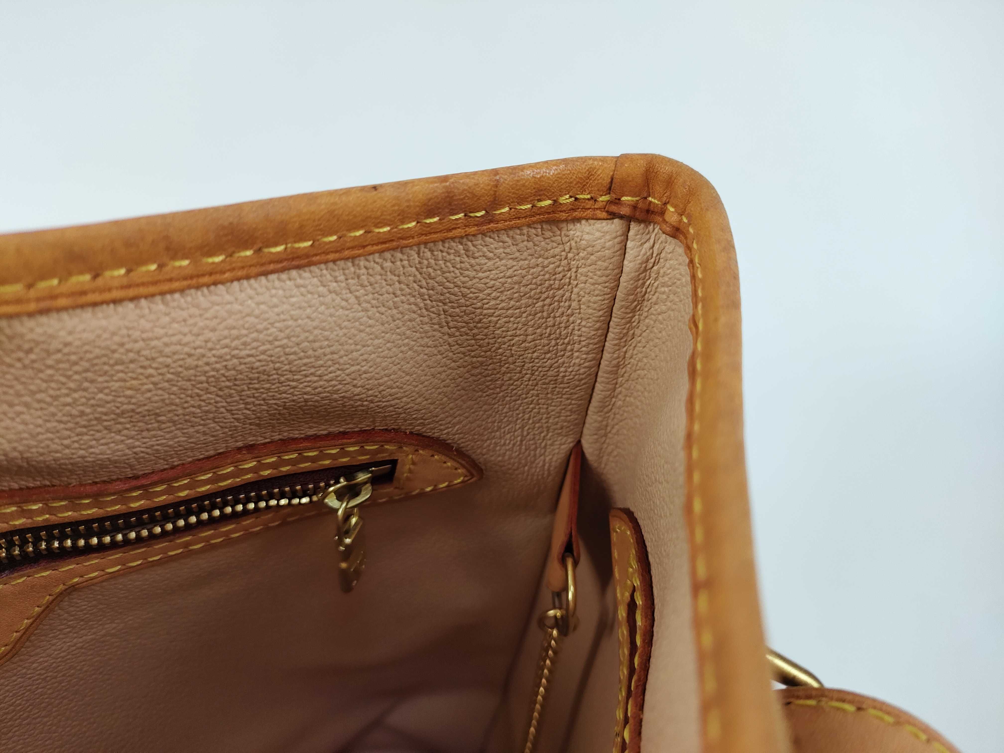 Monogram Vuitton Bucket PM Tote Bag — view 9