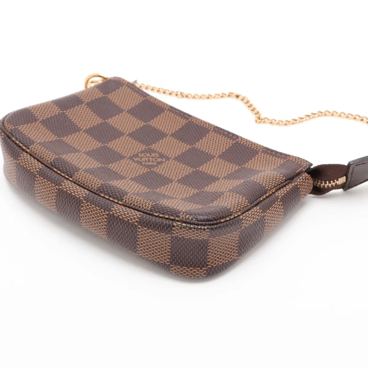 Damier Mini Pochette Accessoires N58009 SF5109 Brown — view 3