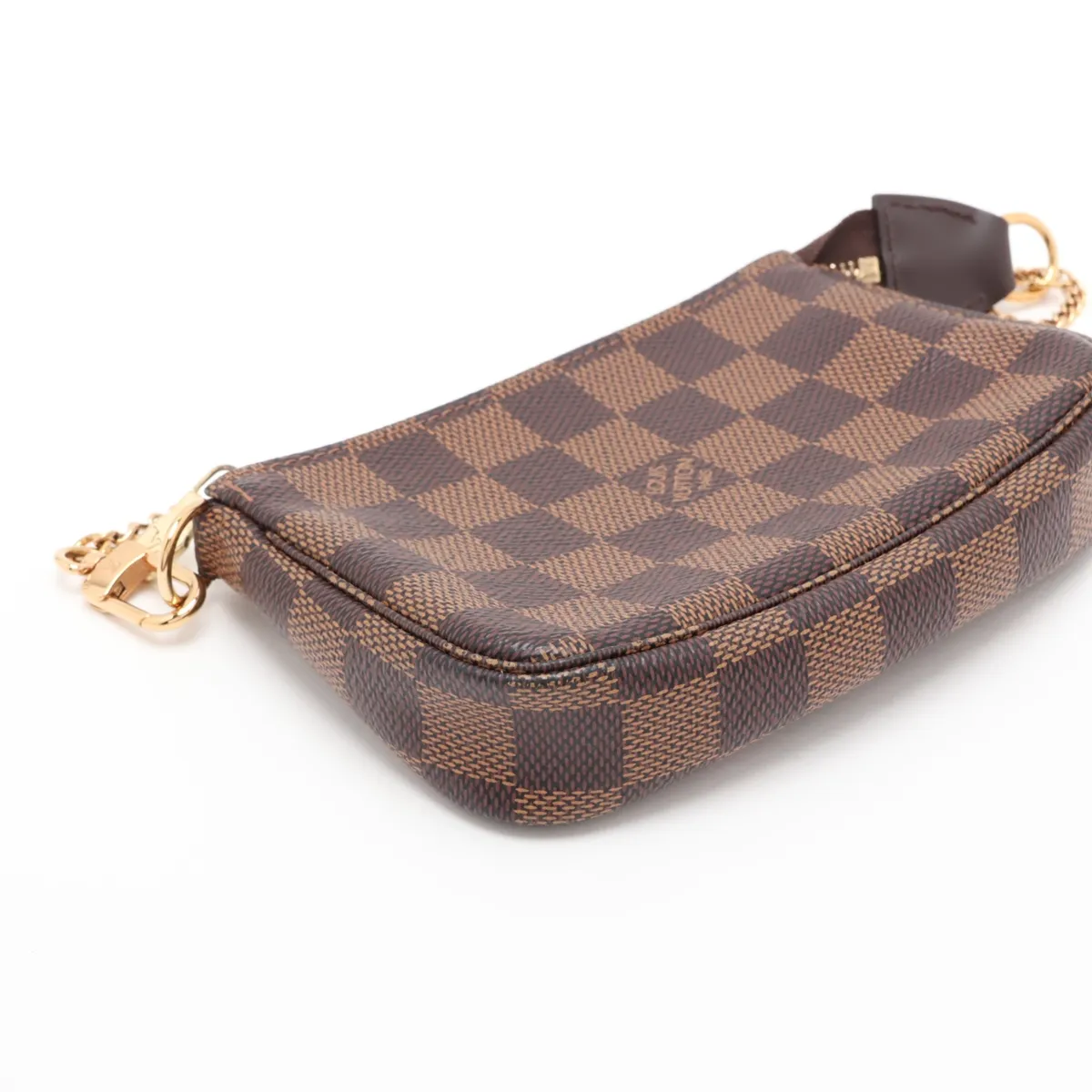 Damier Mini Pochette Accessoires N58009 SF5109 Brown — view 4