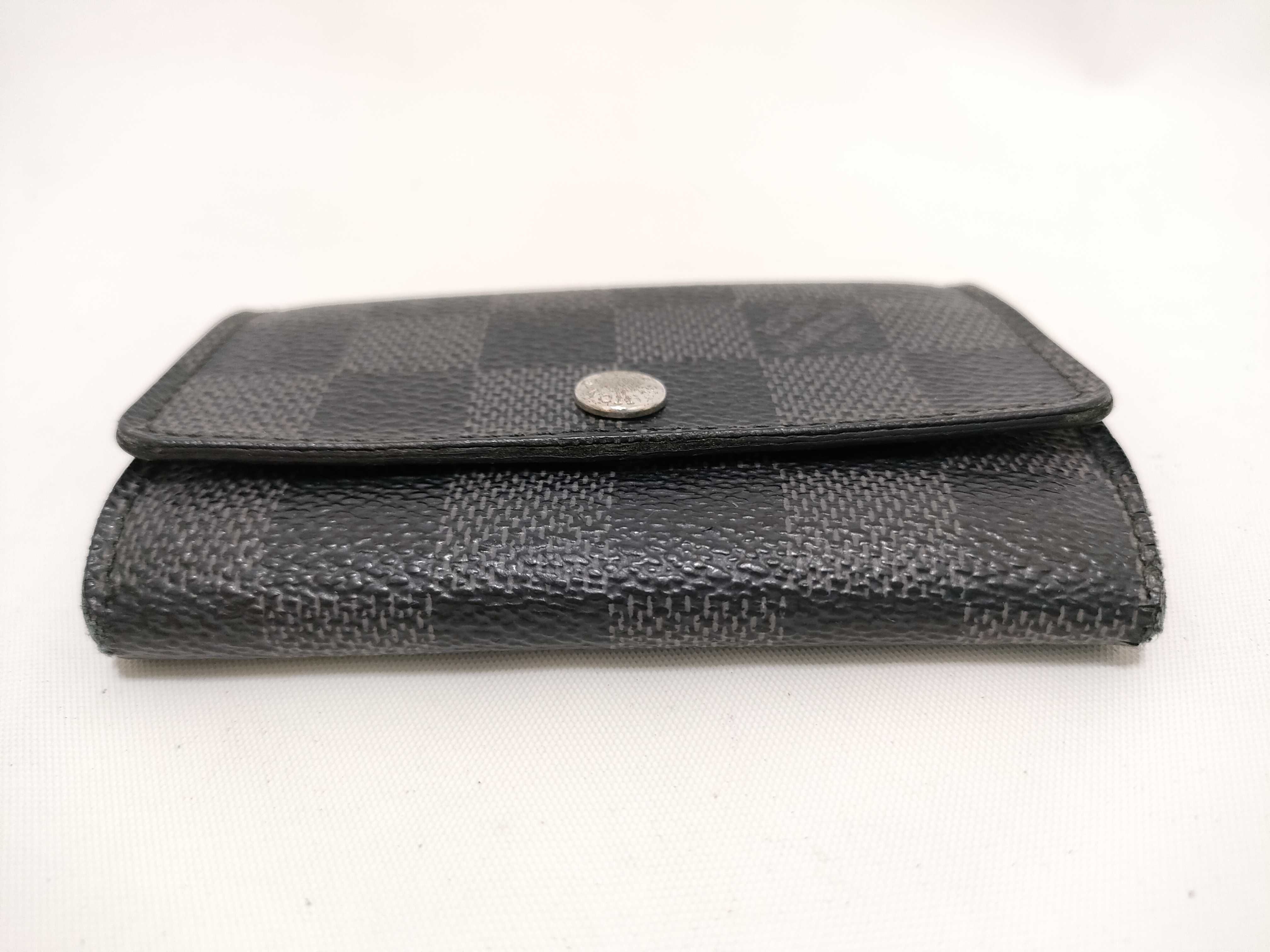 Damier Graphite M62662 Damier Graphite Multicles 6 Key Case Black Key Case — view 3